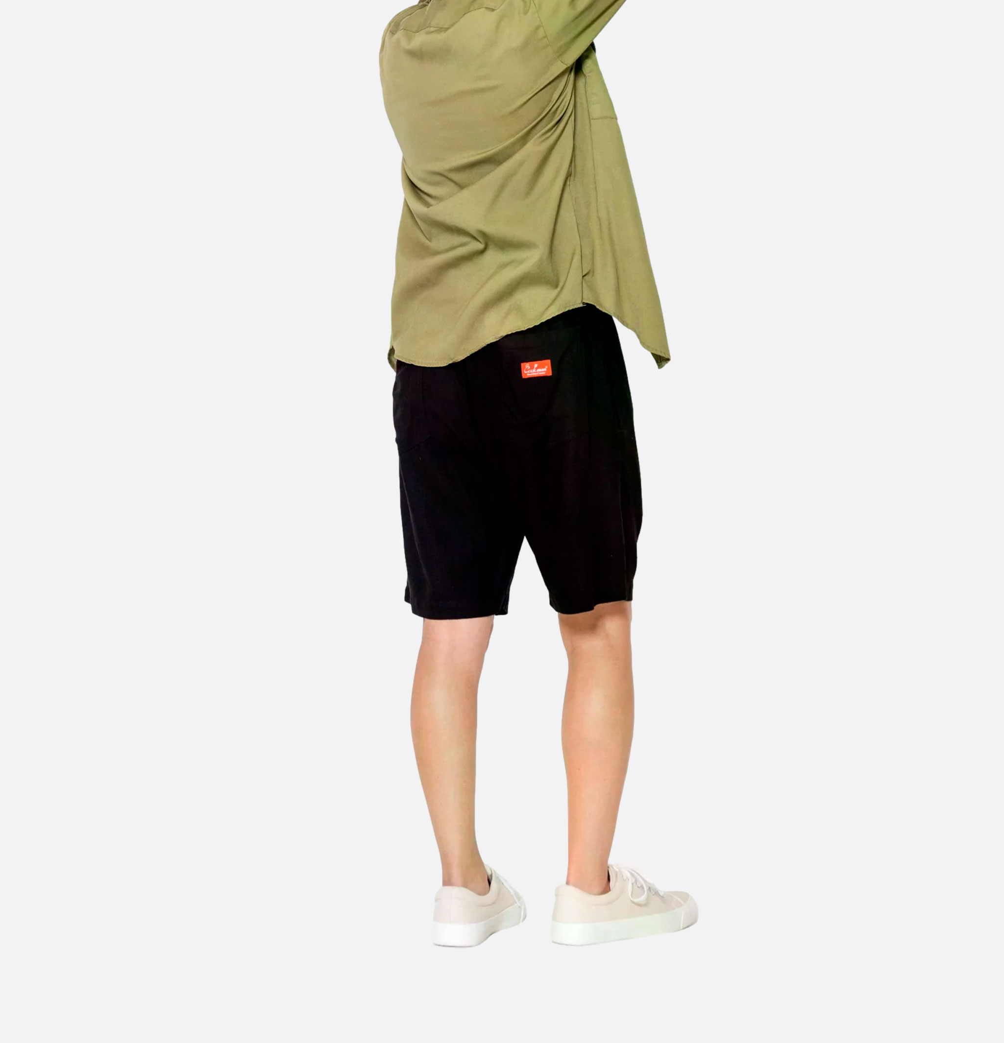 Cookman Chef Short Linen Black