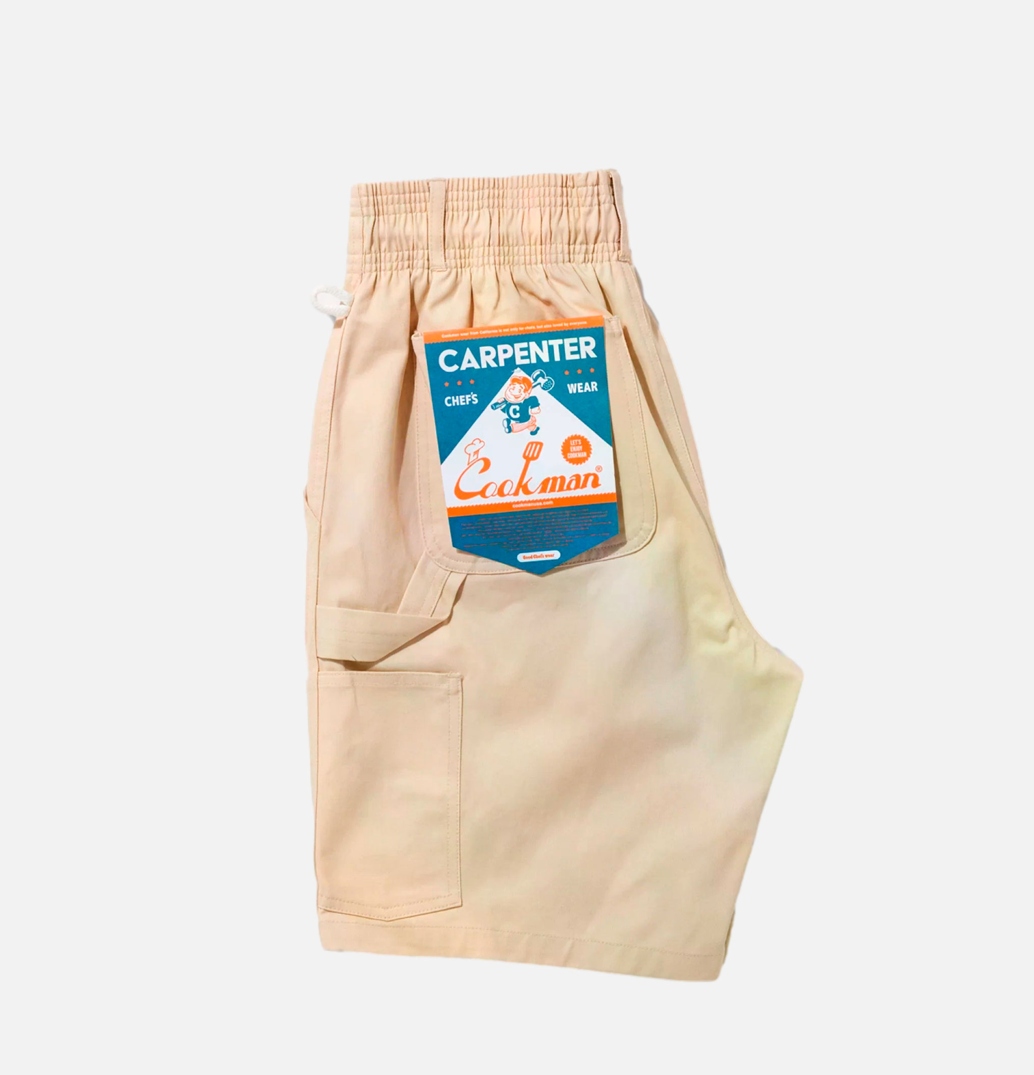 Cookman Carpenter's Short Heavy Cream