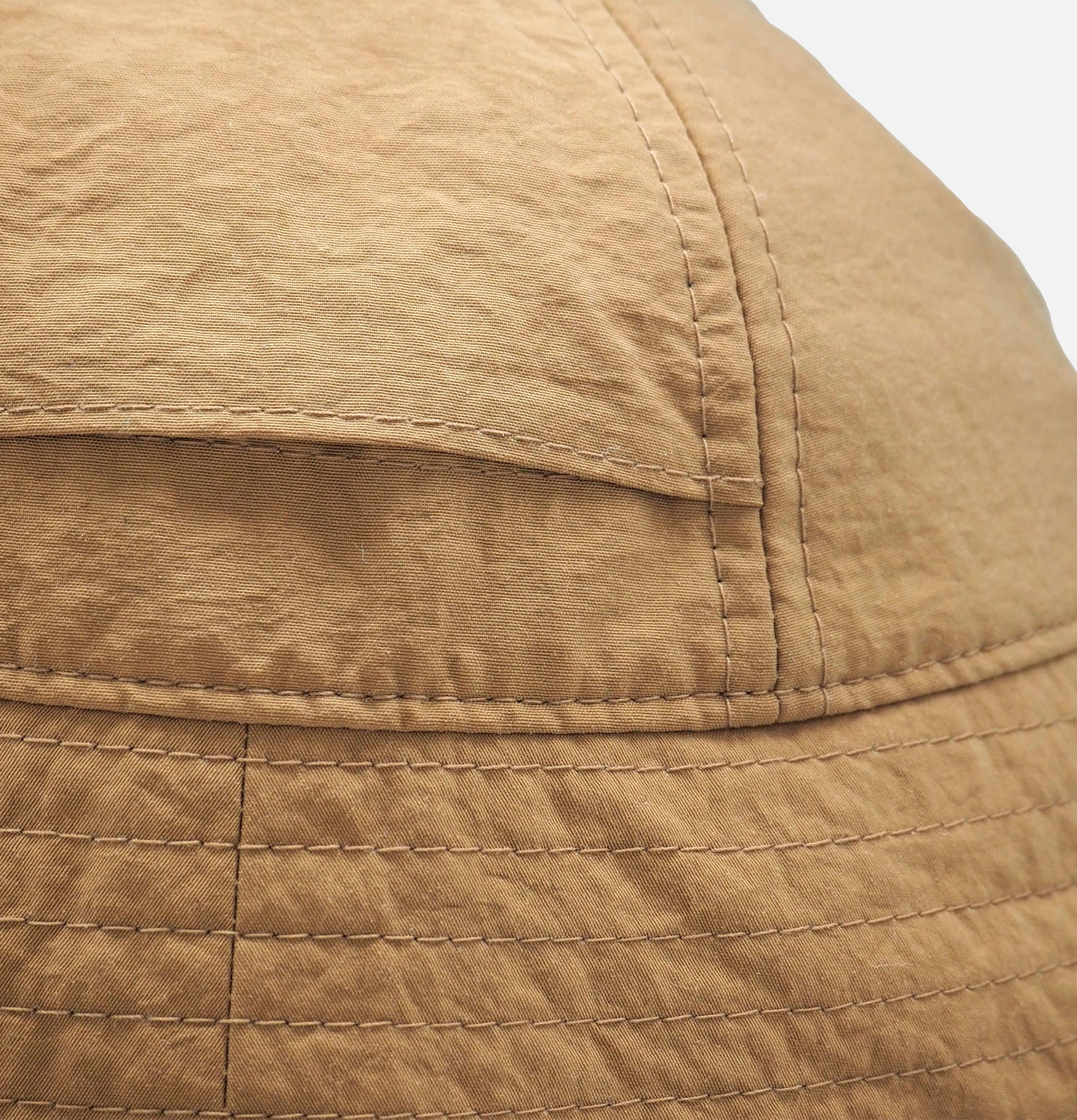 Found Feather Usn Sailor Bucket Hat Brown