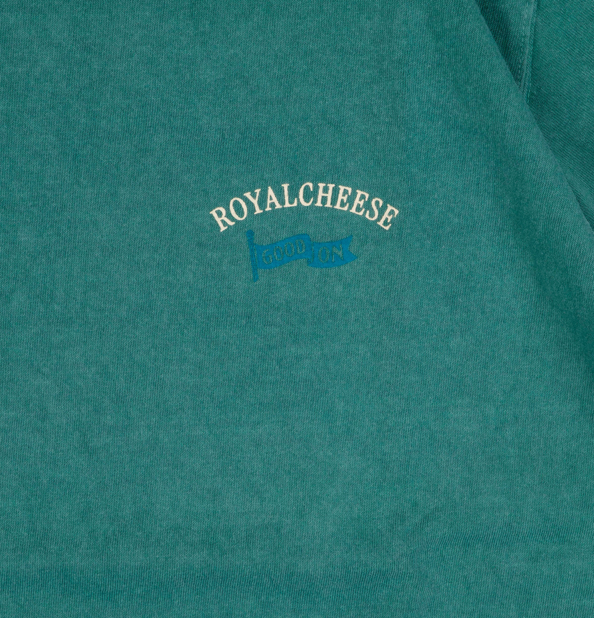 Good On S/s Crew Tee Royalcheese Smoke