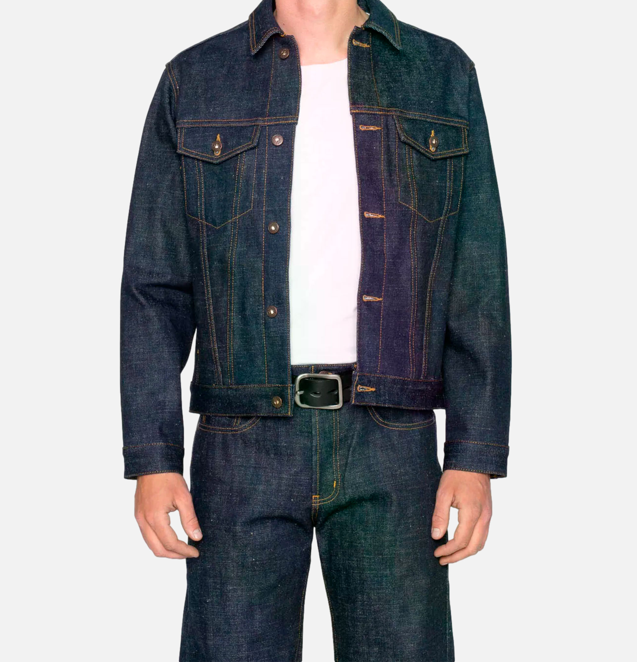 Naked & Famous Denim Jacket Brawler Selvedge