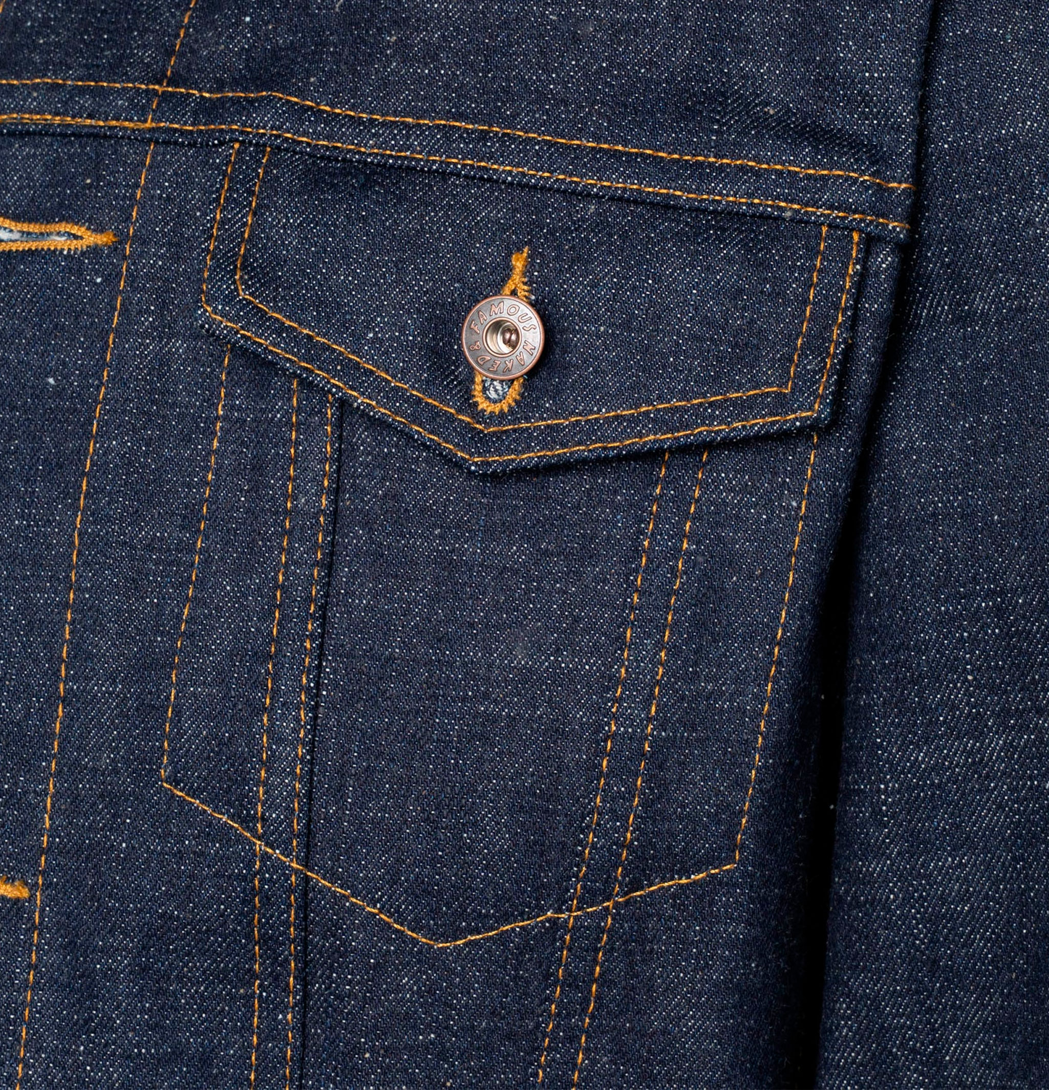 Naked & Famous Denim Jacket Brawler Selvedge