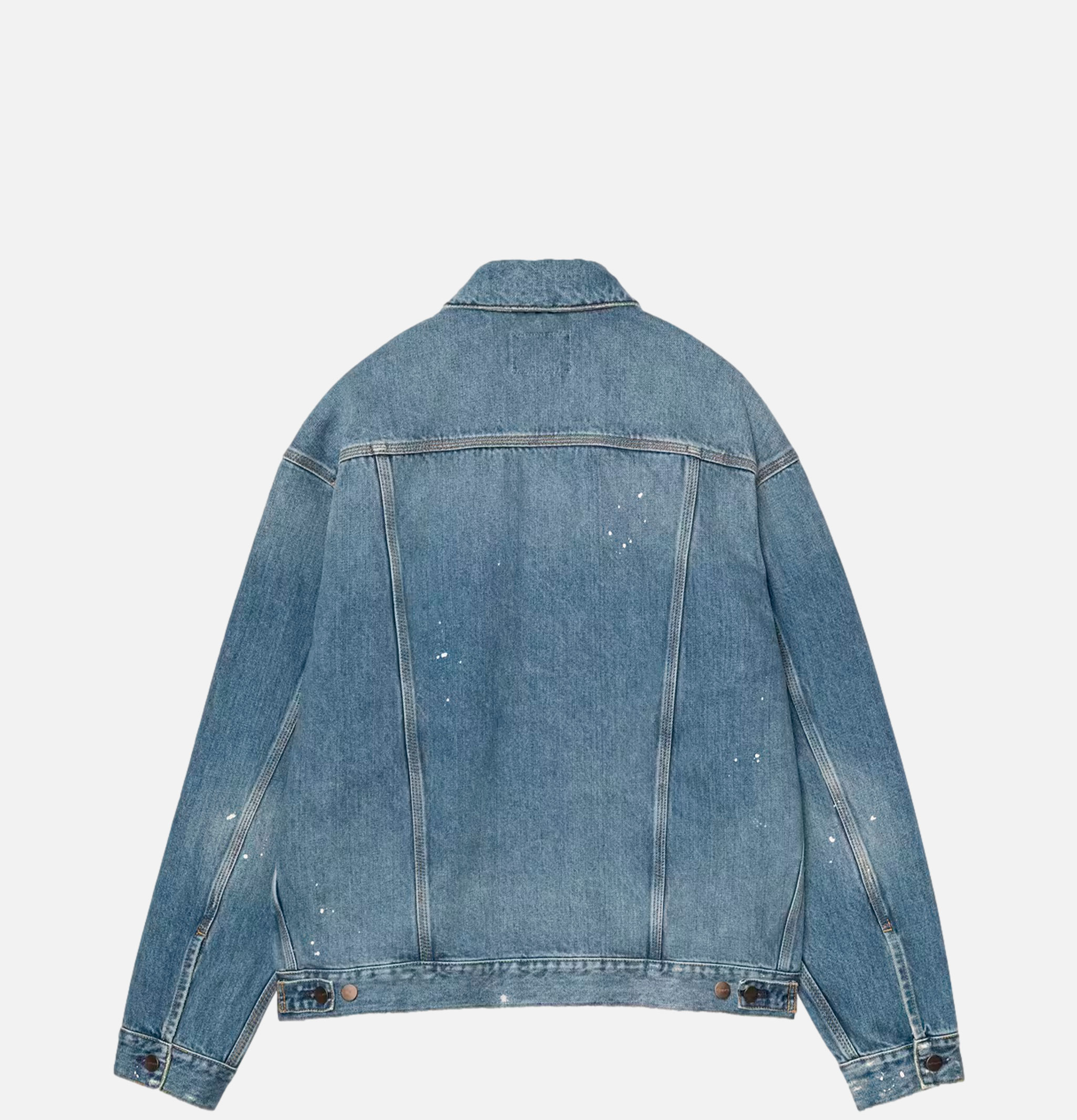 CARHARTT WIP Helston Jacket Blue Destroy