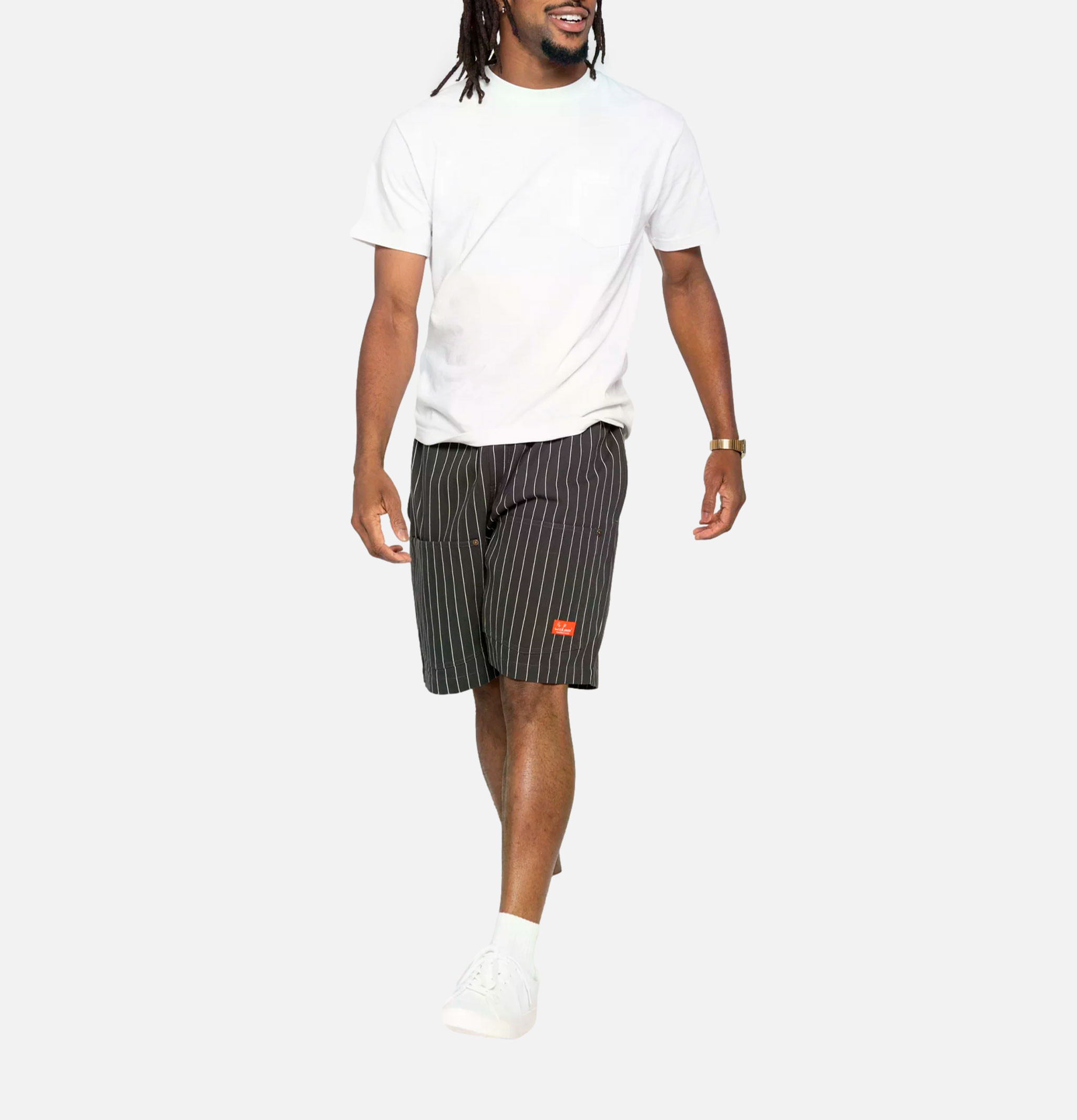 Cookman Short Front Pocket Charcoal