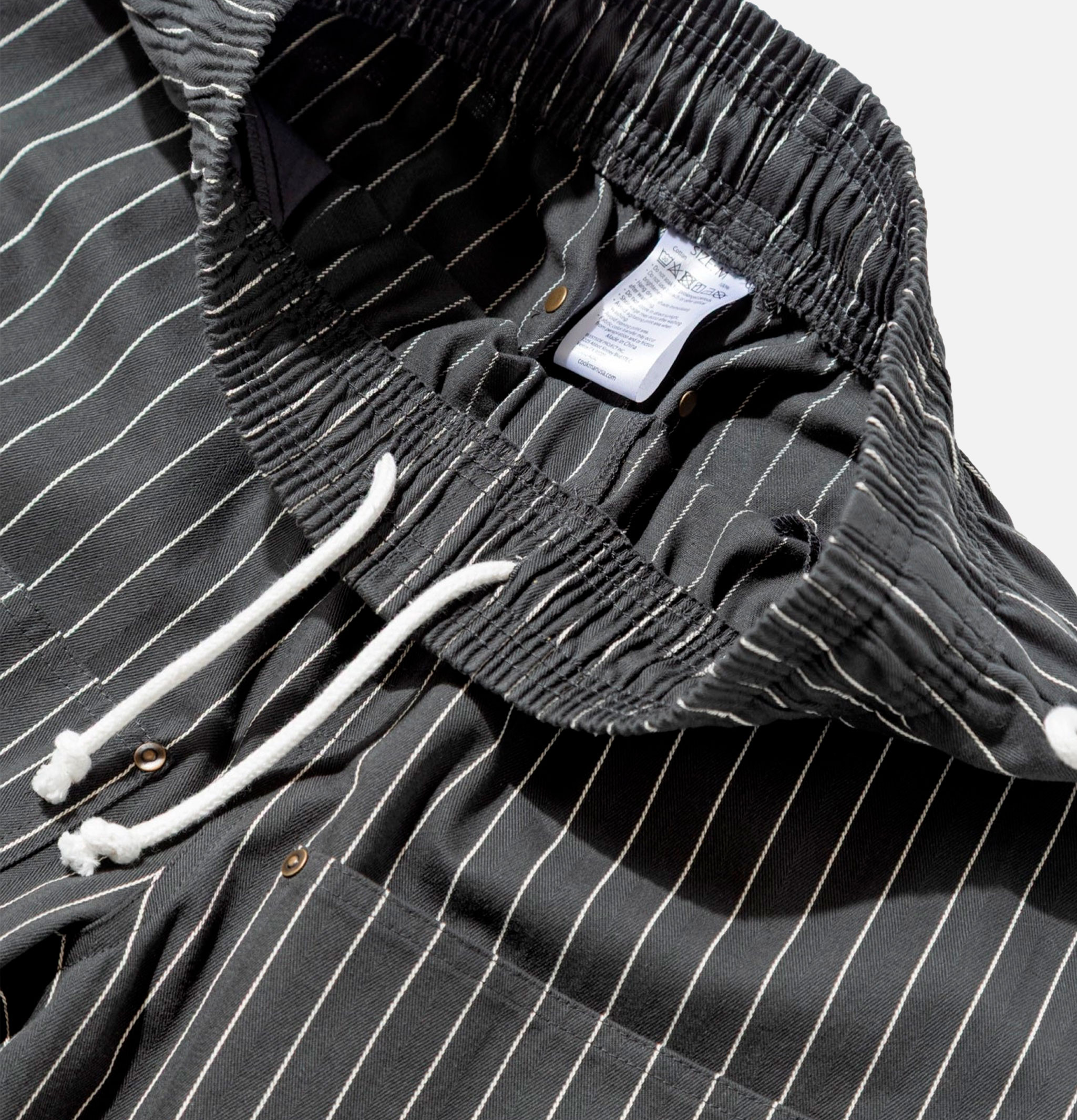 Cookman Short Front Pocket Charcoal