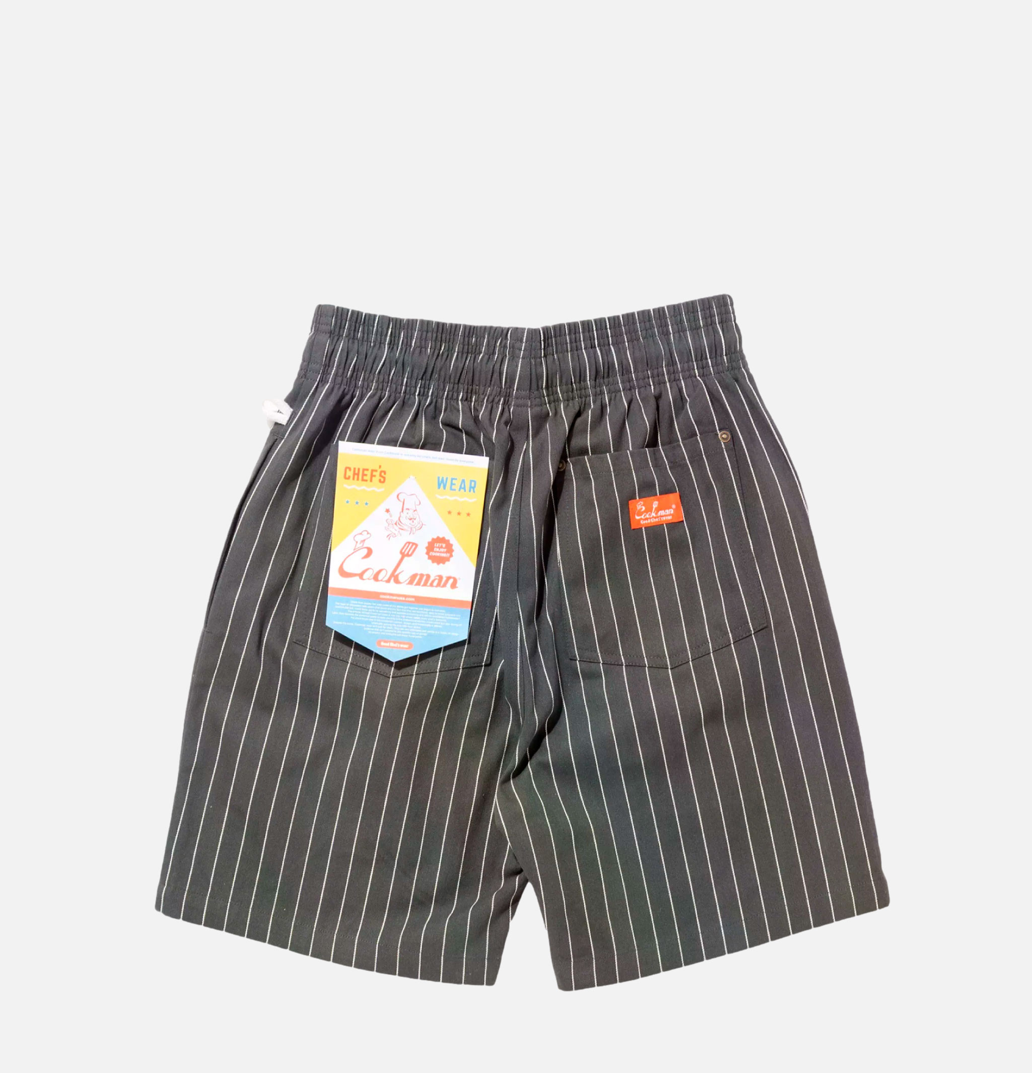 Cookman Short Front Pocket Charcoal