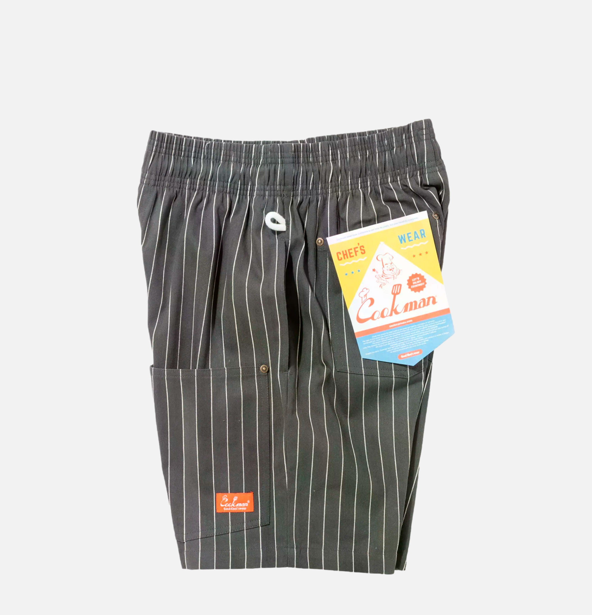 Cookman Short Front Pocket Charcoal