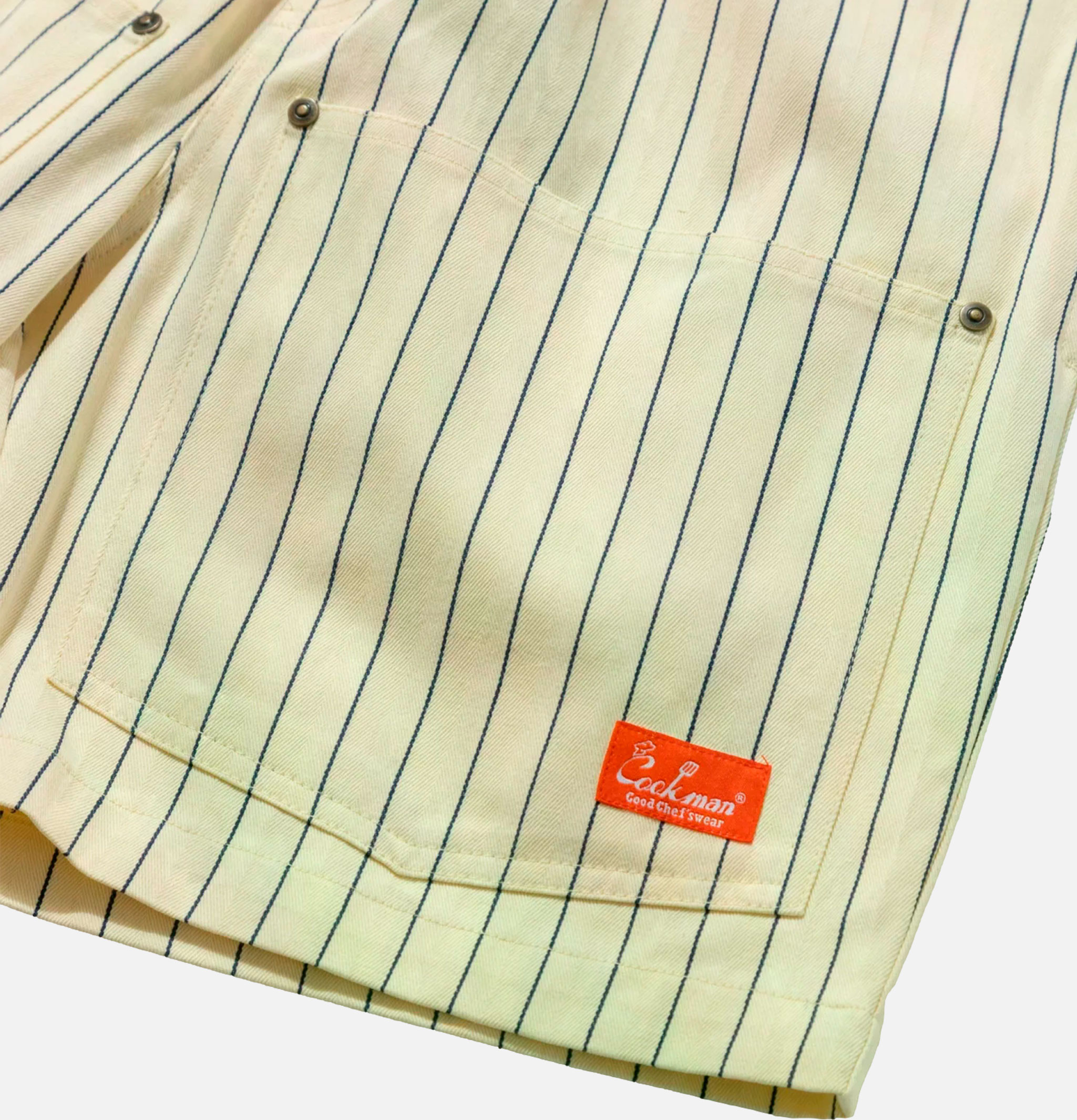 Cookman Short Front Pocket Cream