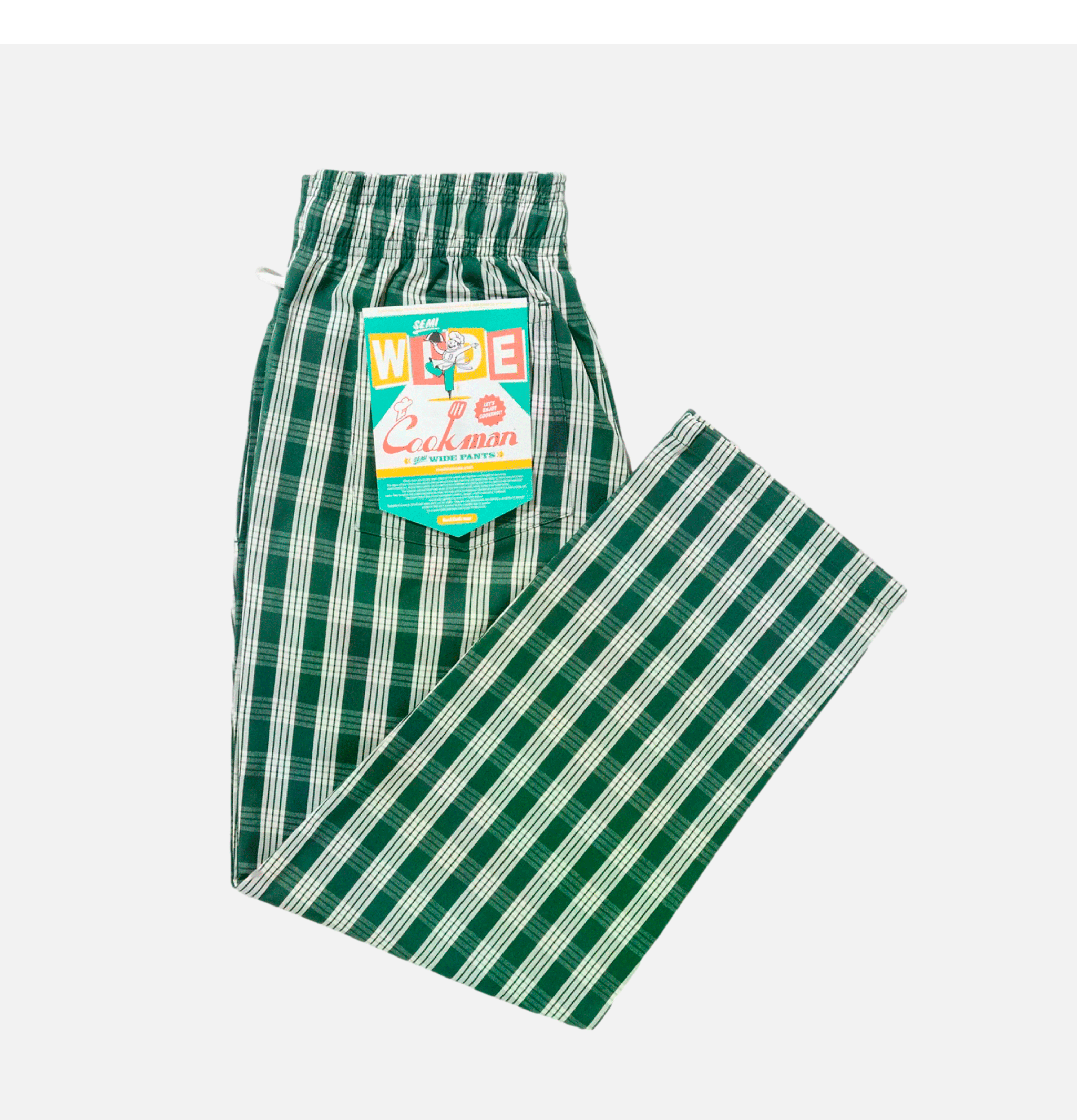 Cookman Semiwide Palaka Check Green