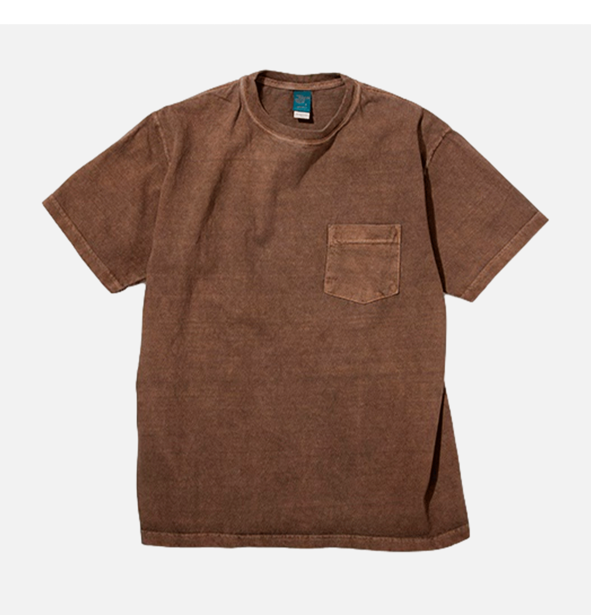 Good On S/s Crew Tee Pkt Brown