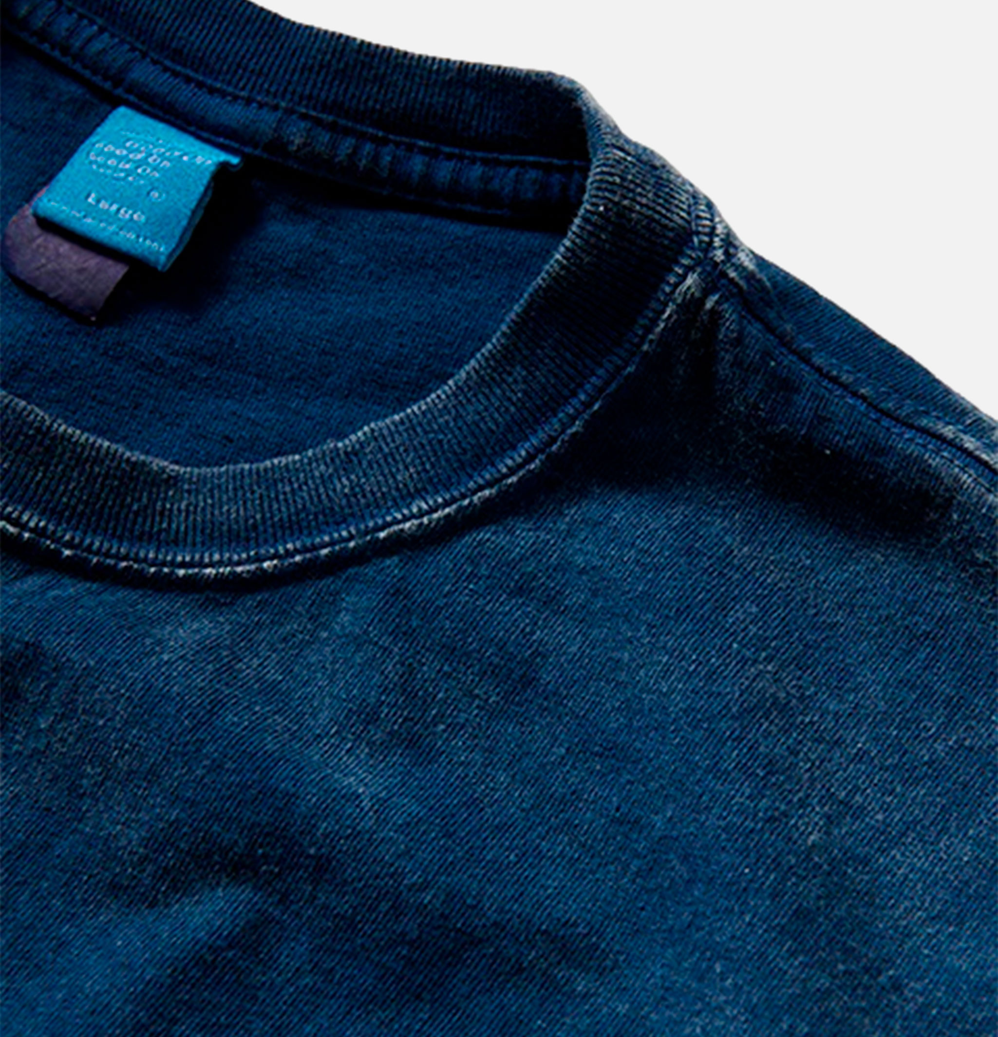 Good On Vintage Dye Crew Tee Navy