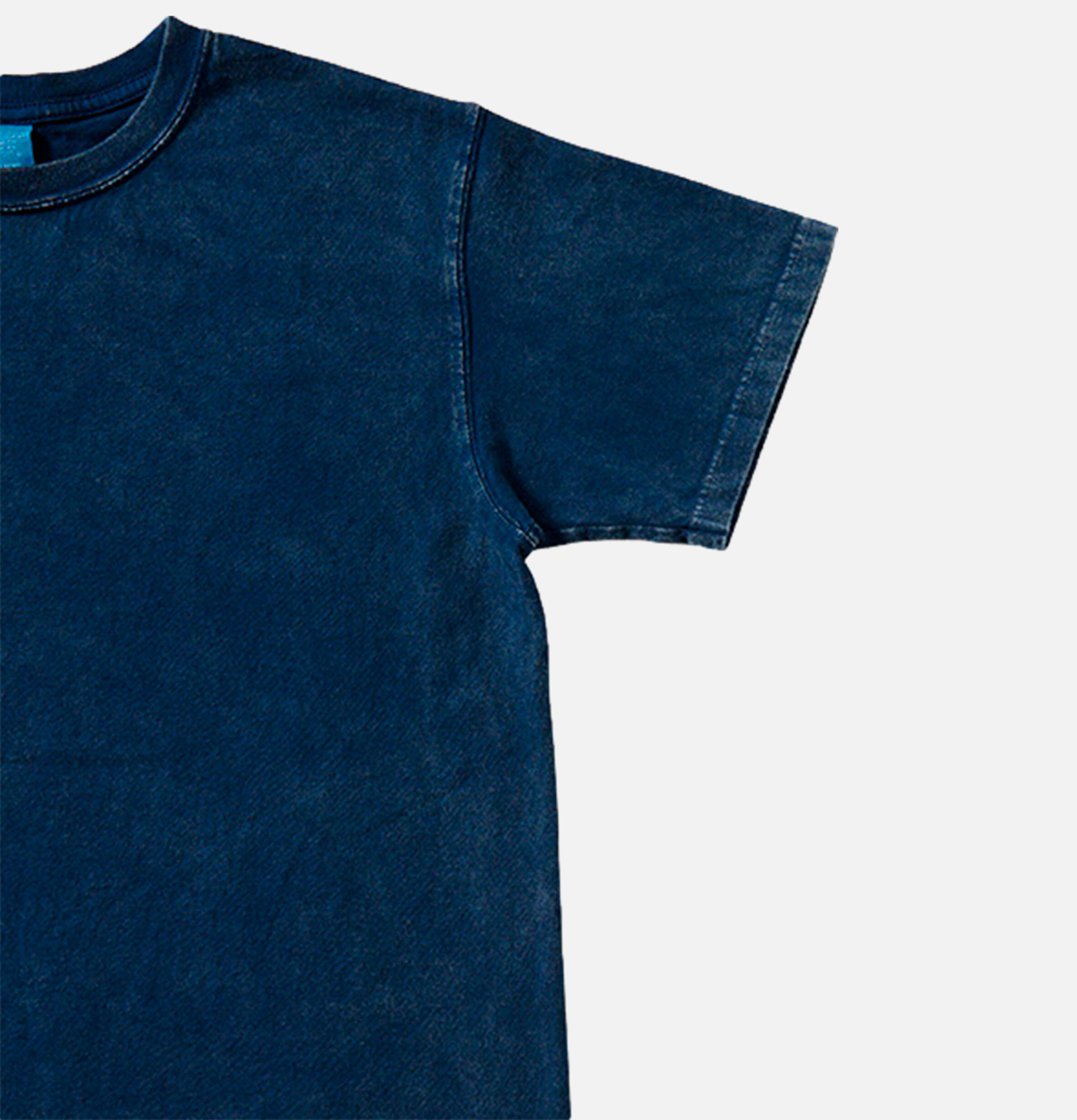 Good On Vintage Dye Crew Tee Navy