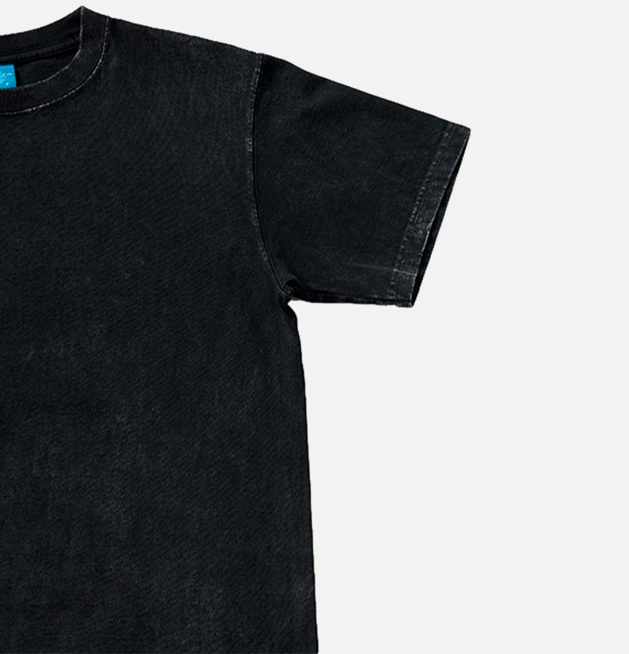 Good On Vintage Dye Crew Tee Black