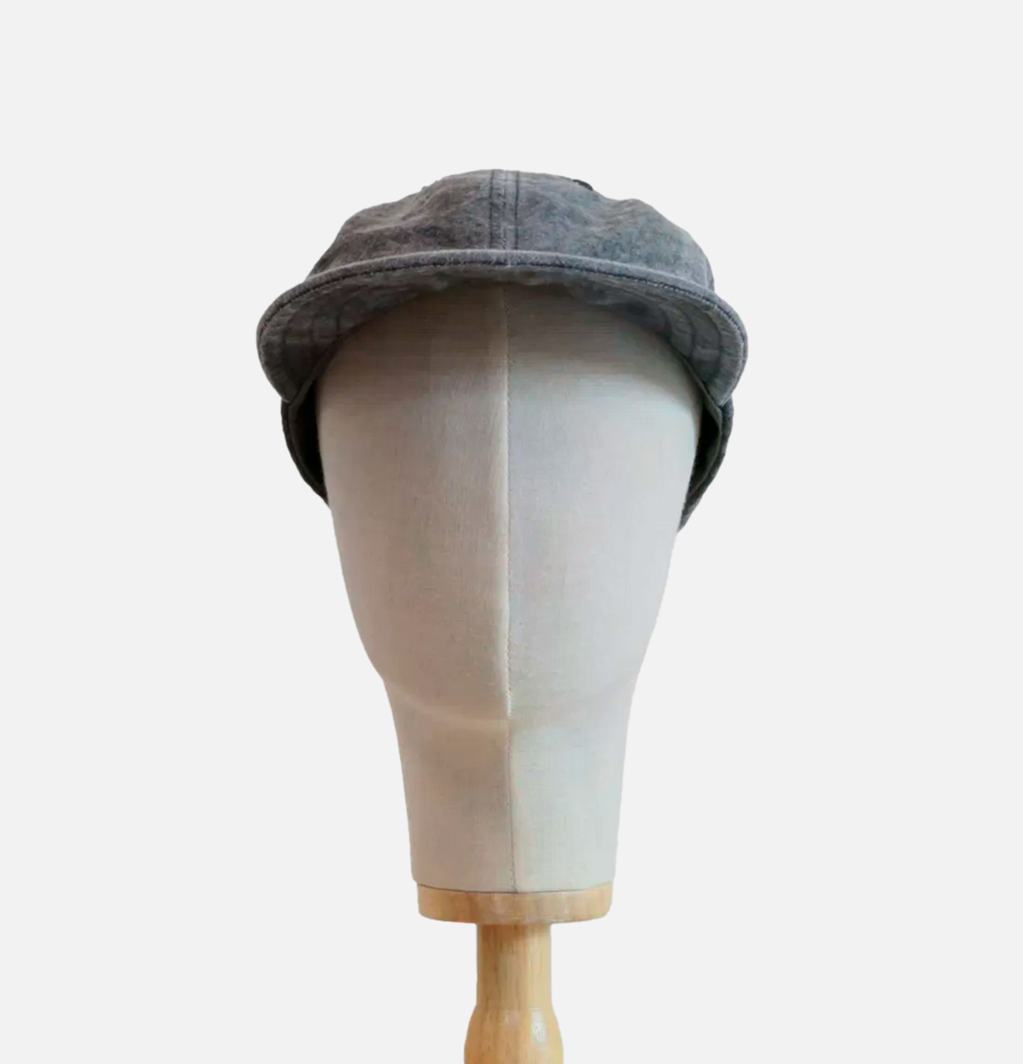 Decho Dye Canvas 6 Panel Cap Sumi Black