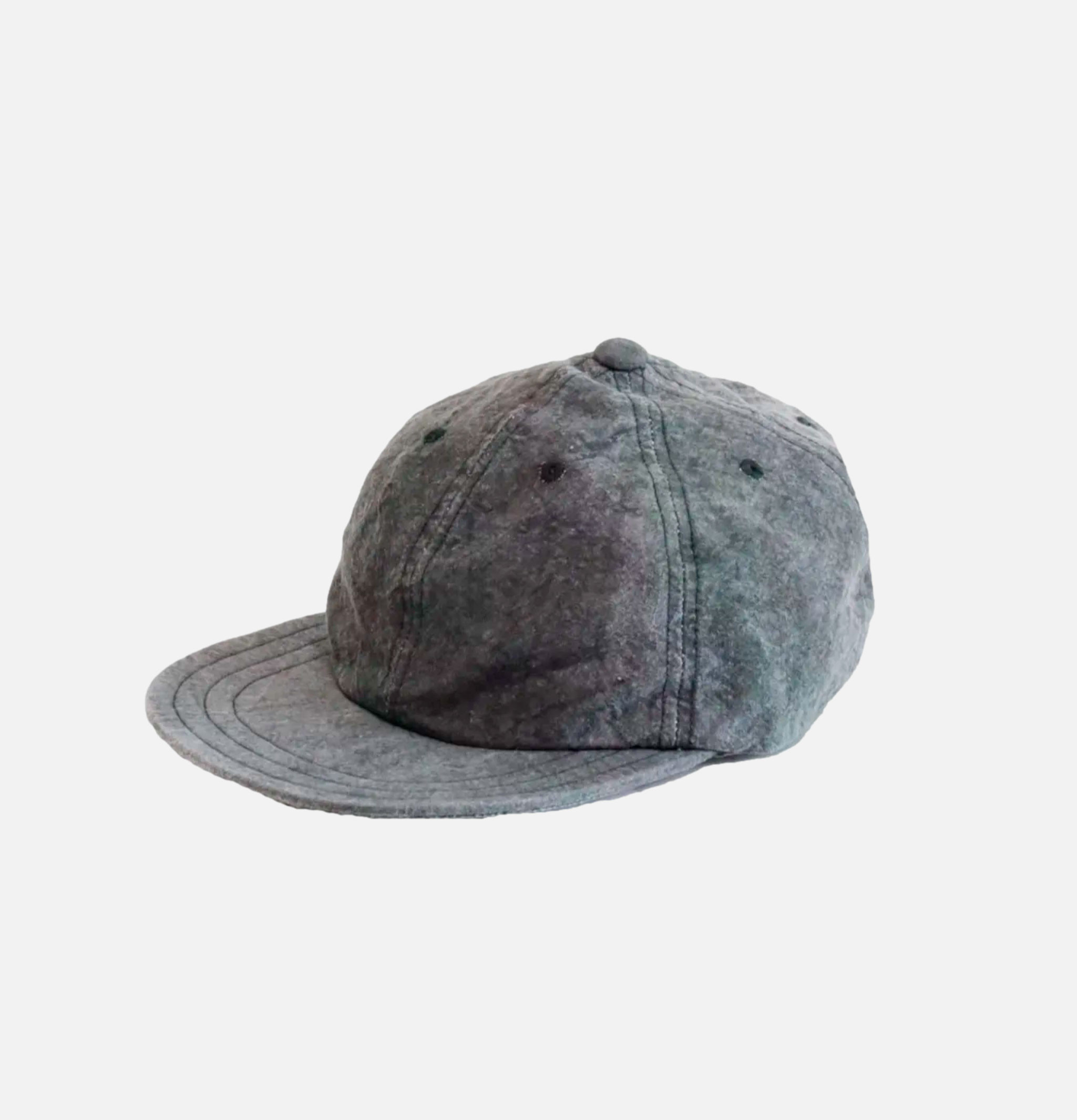 Decho Dye Canvas 6 Panel Cap Sumi Black