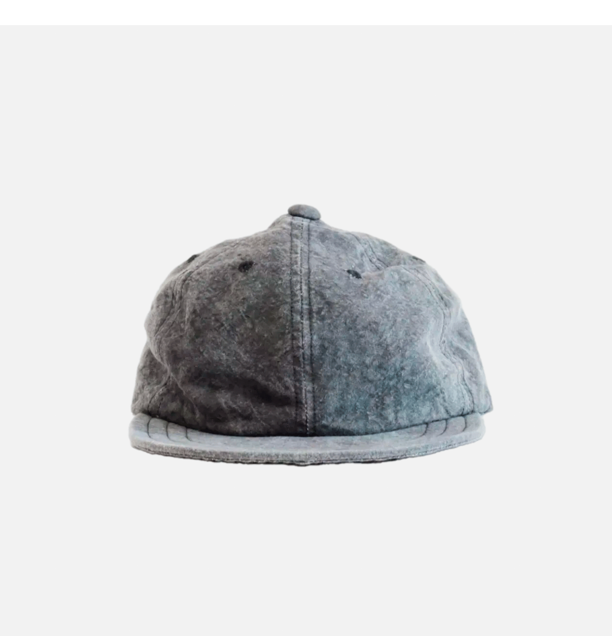 Decho Dye Canvas 6 Panel Cap Sumi Black