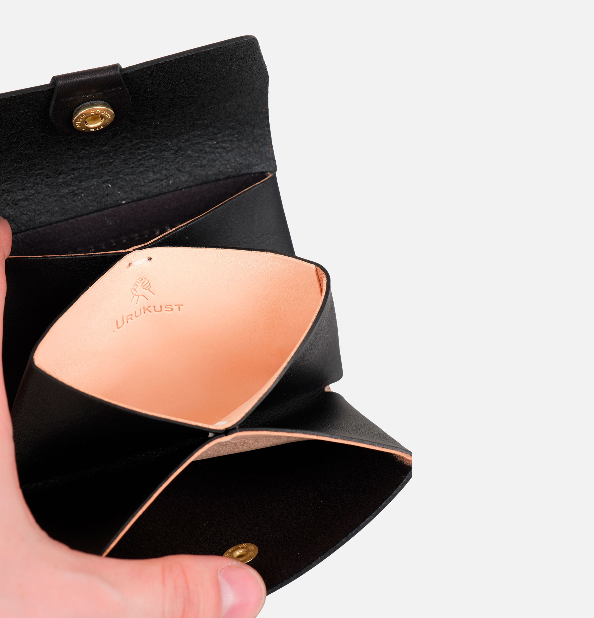 Urukust | Compact Wallet Black | Shop Royalcheese Paris