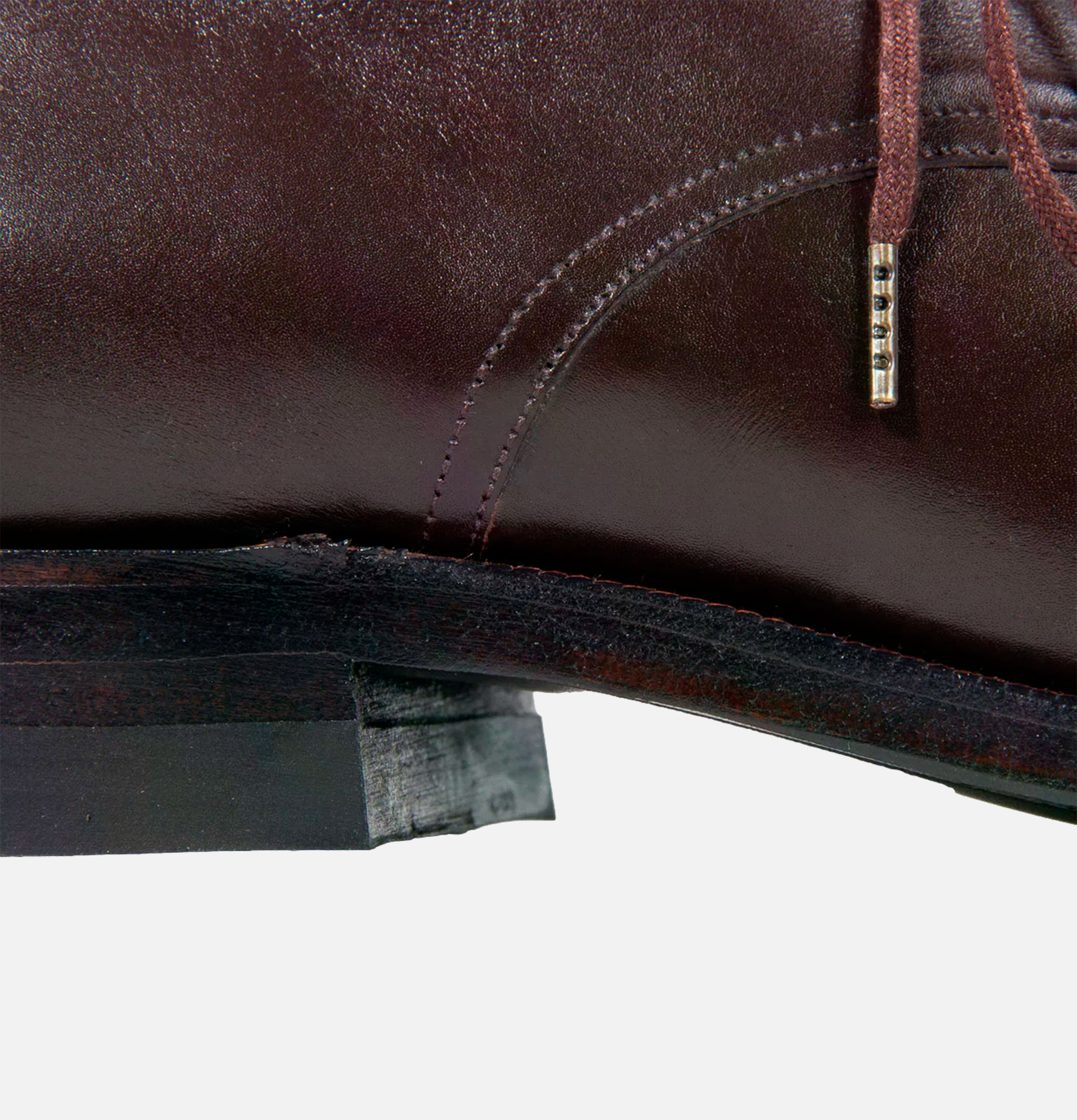 Derbies Viberg Savoy Cuir Ebony Kangaroo