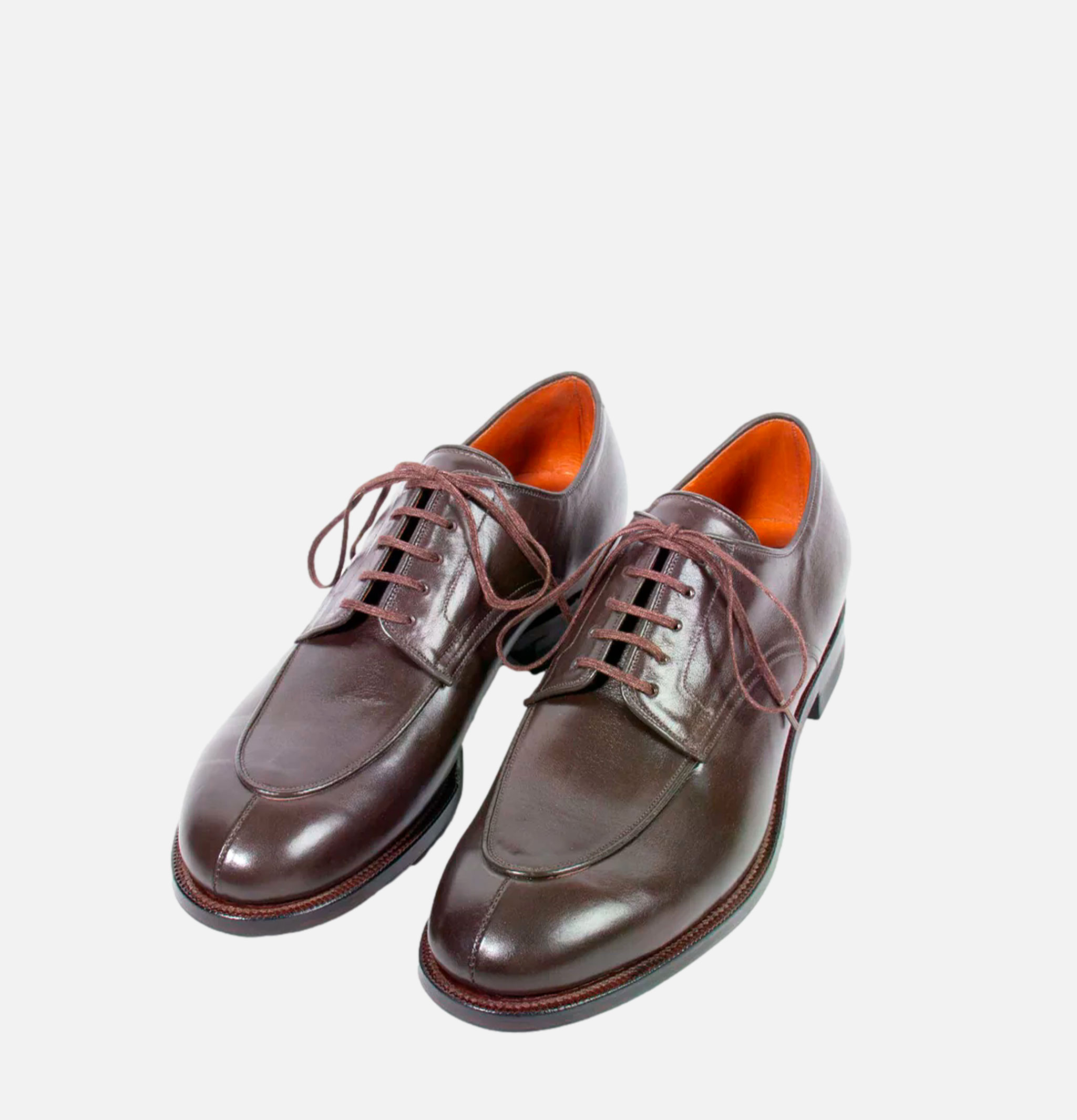 Derbies Viberg Savoy Cuir Ebony Kangaroo