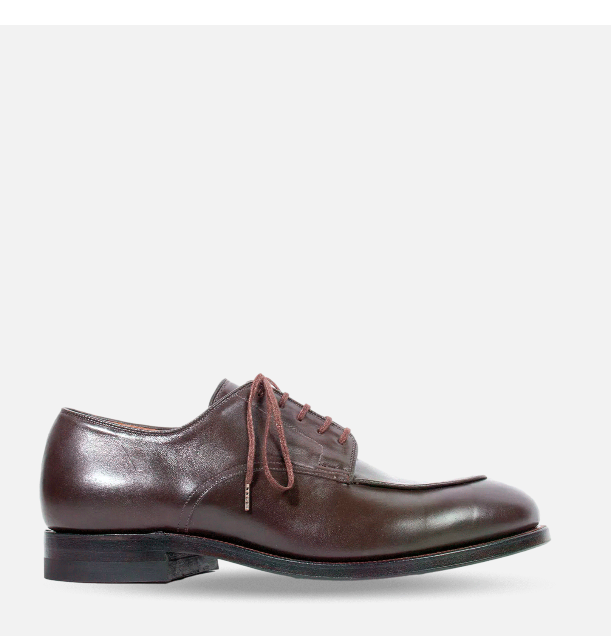 Derbies Viberg Savoy Cuir Ebony Kangaroo