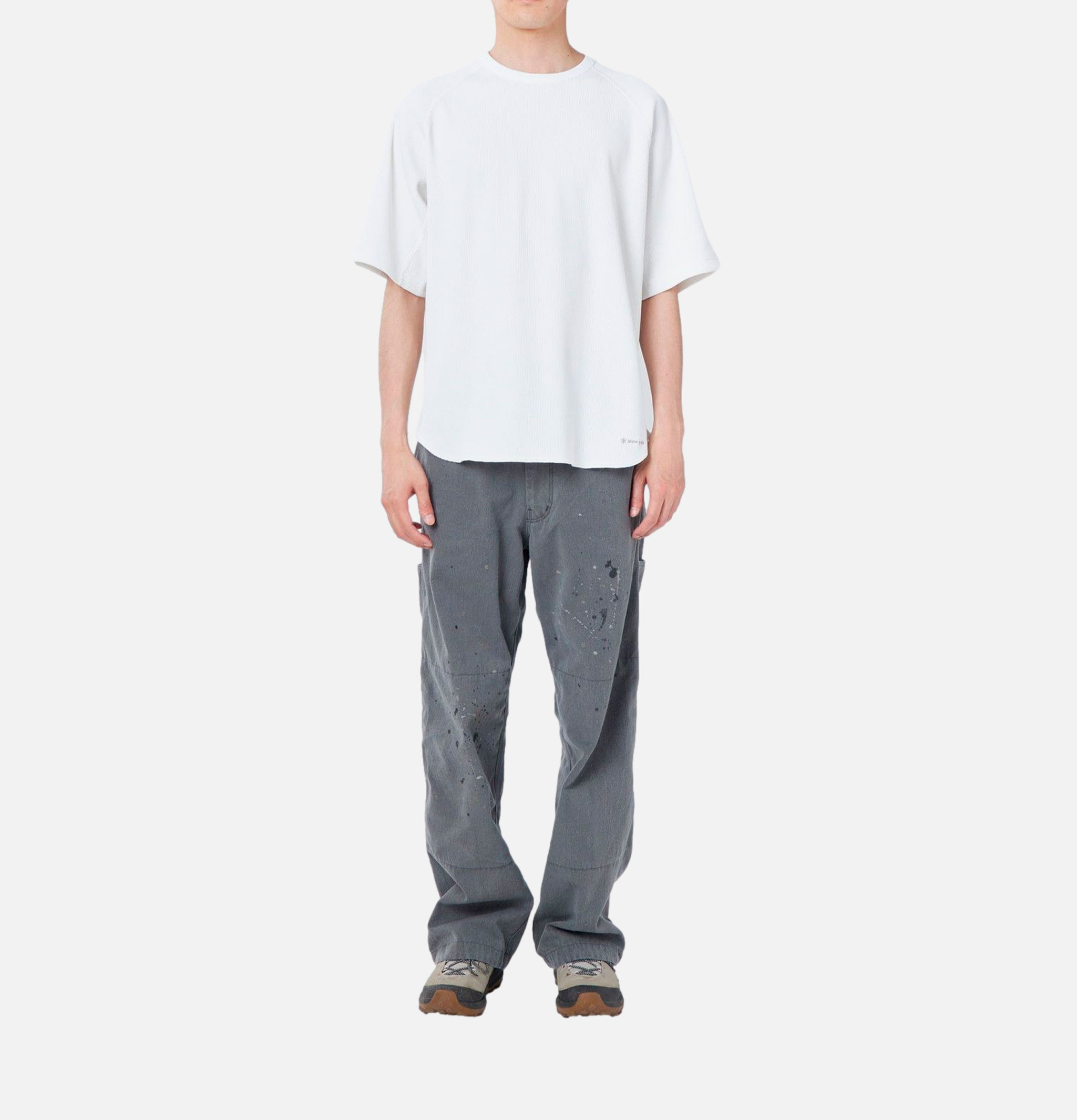 Snow Peak T-shirt Dry Waffle S/s Off White