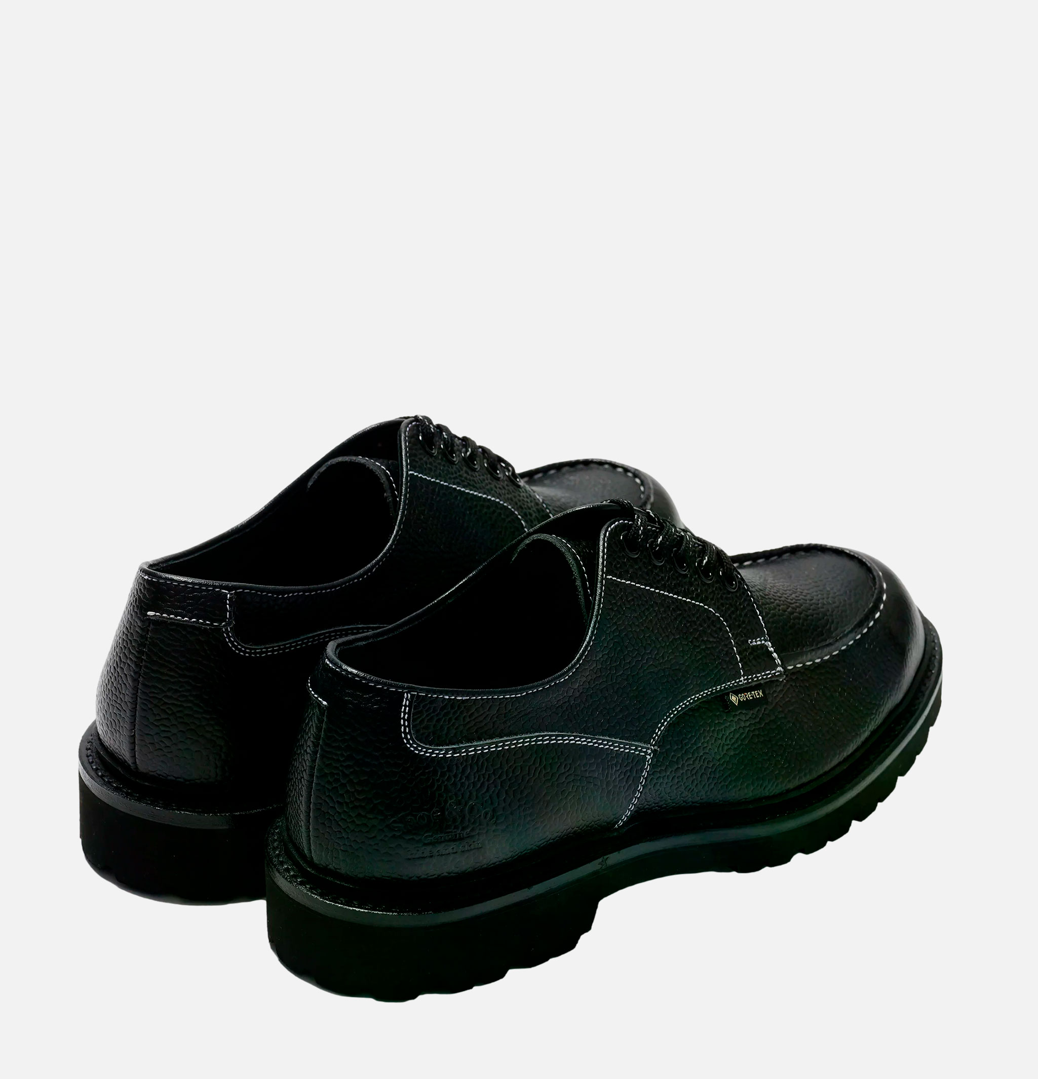 Regal Shoe & Co U-tip Black And White Gore-tex