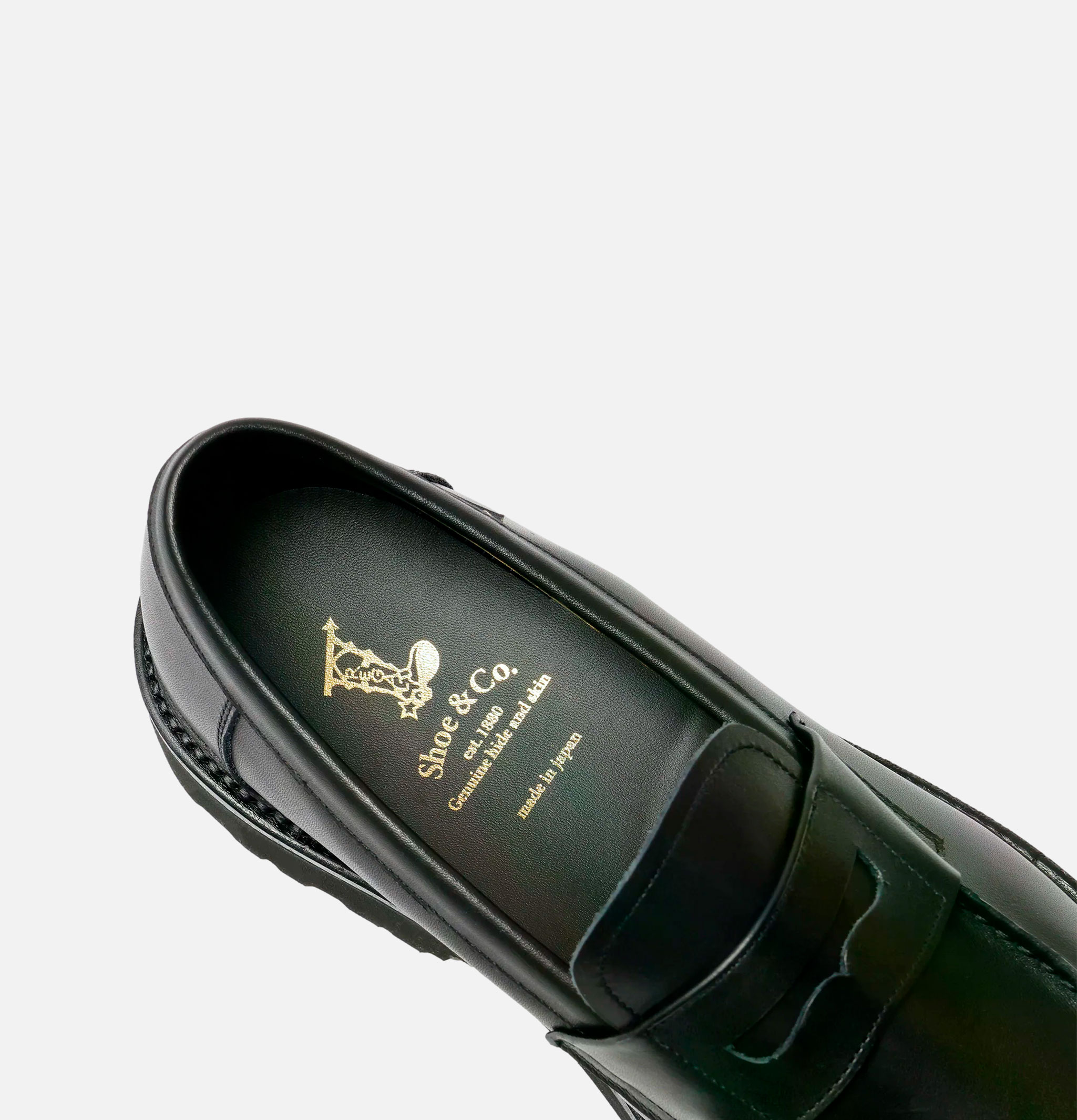 Regal Shoe & Co x Royalcheese Paris Mocassins Gortex Noir