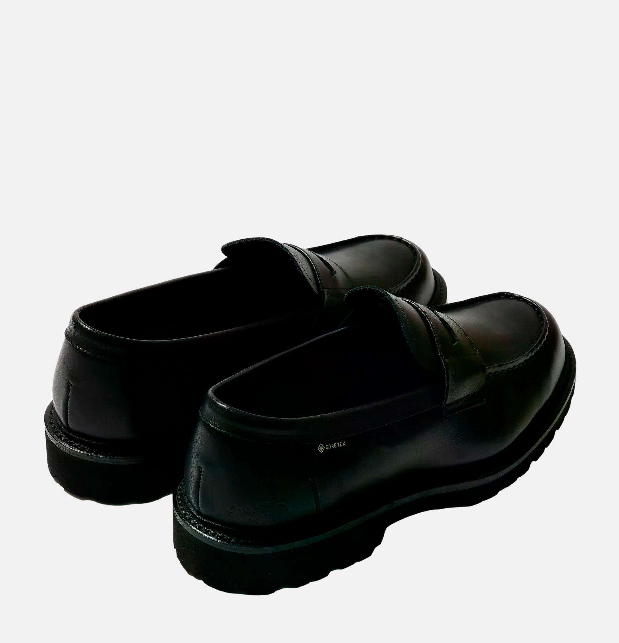 Regal Shoe & Co x Royalcheese Paris Mocassins Gortex Noir