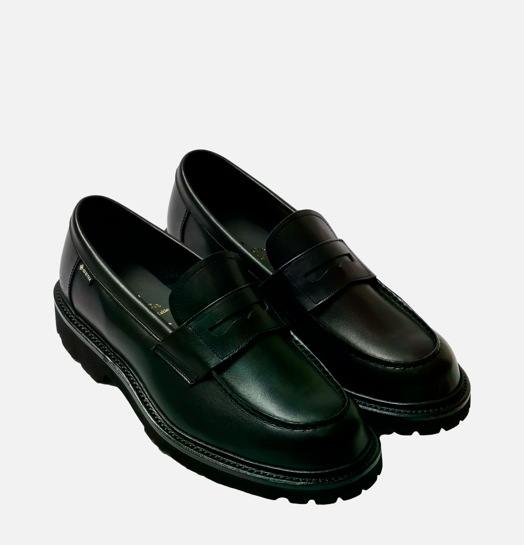 Regal Shoe & Co x Royalcheese Paris Mocassins Gortex Noir