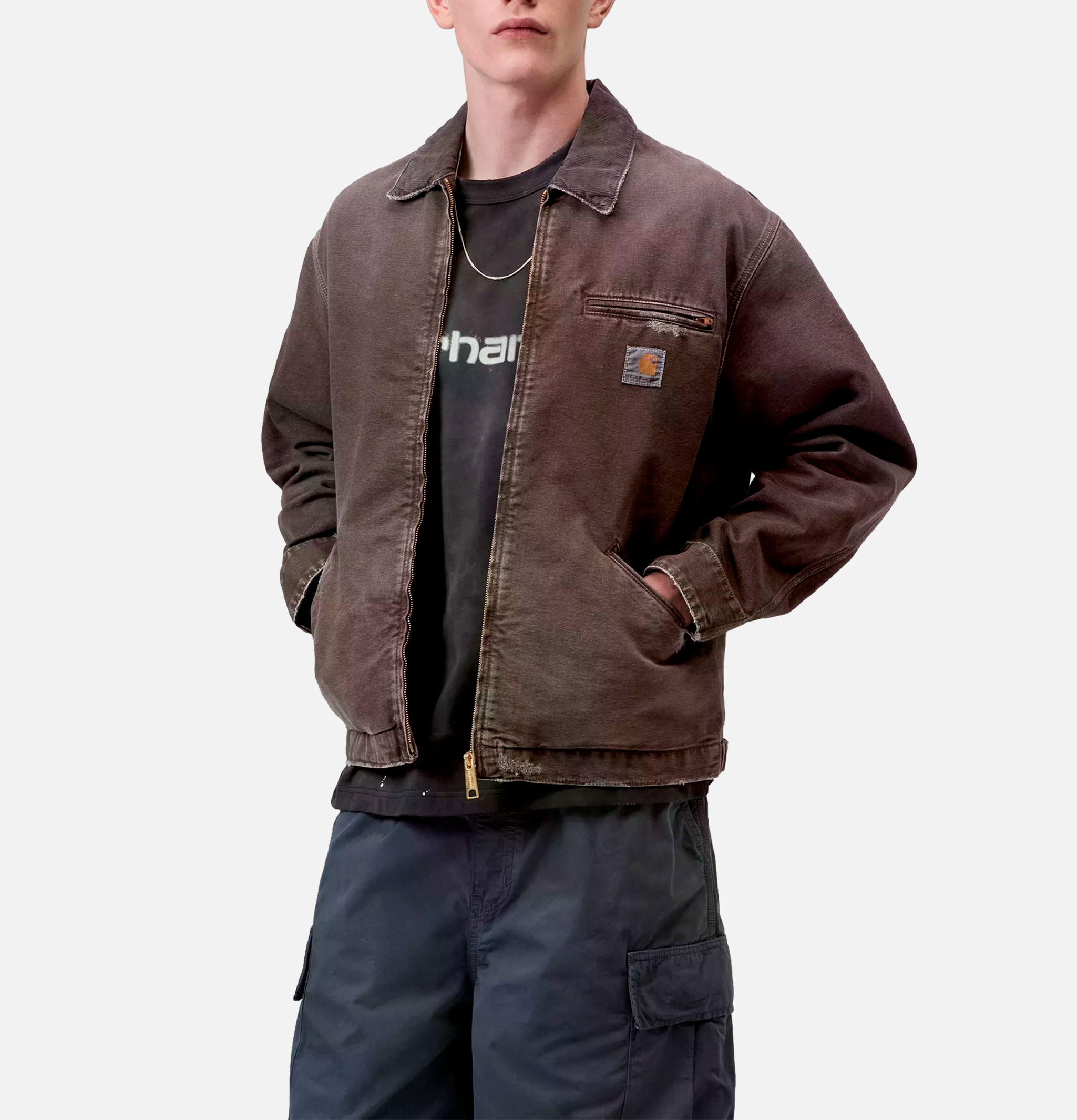 CARHARTT WIP Og Detroit Jkt Tobacco Destroy