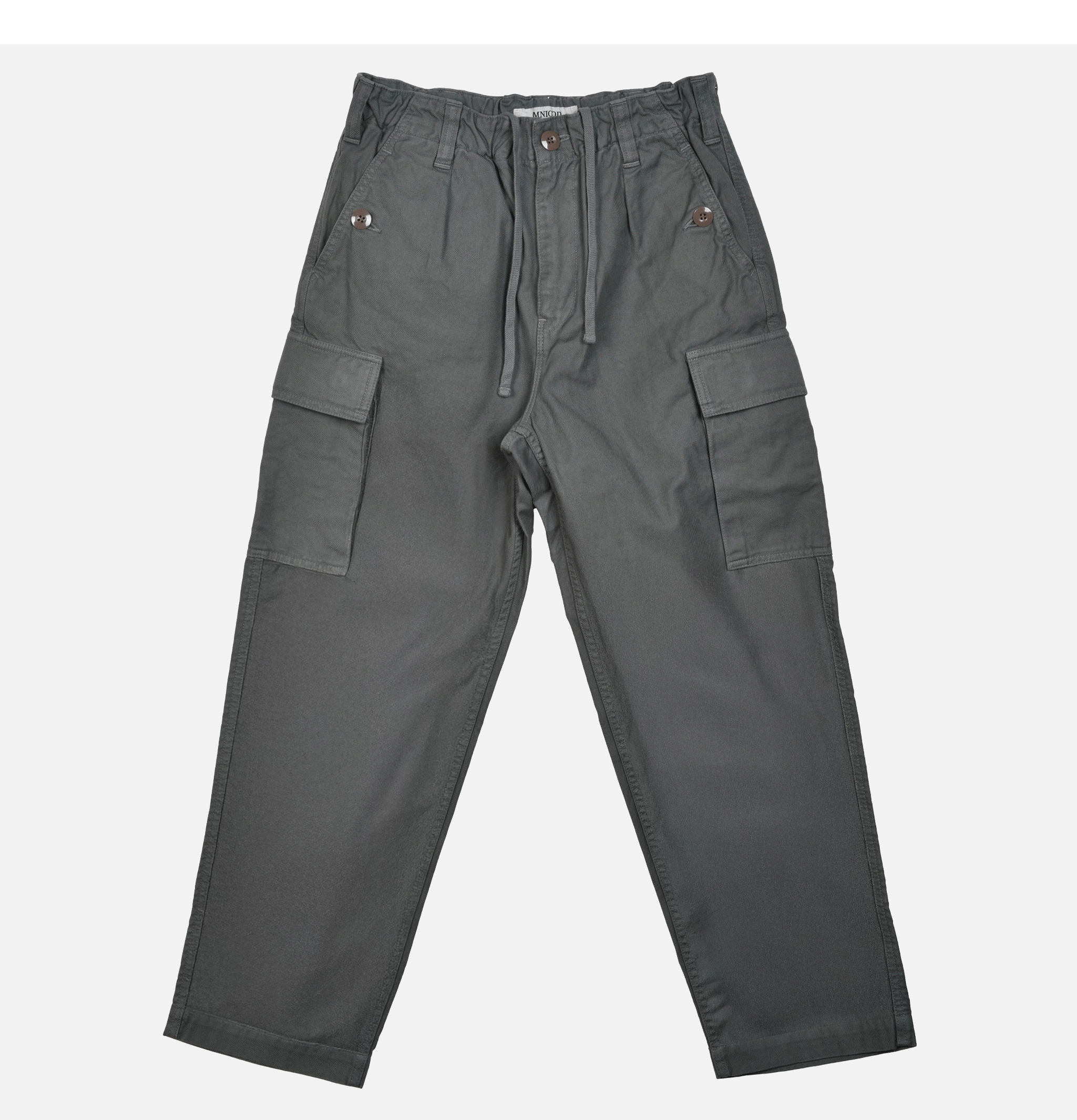 OMNIGOD Military Easy Cargo Pants Gris