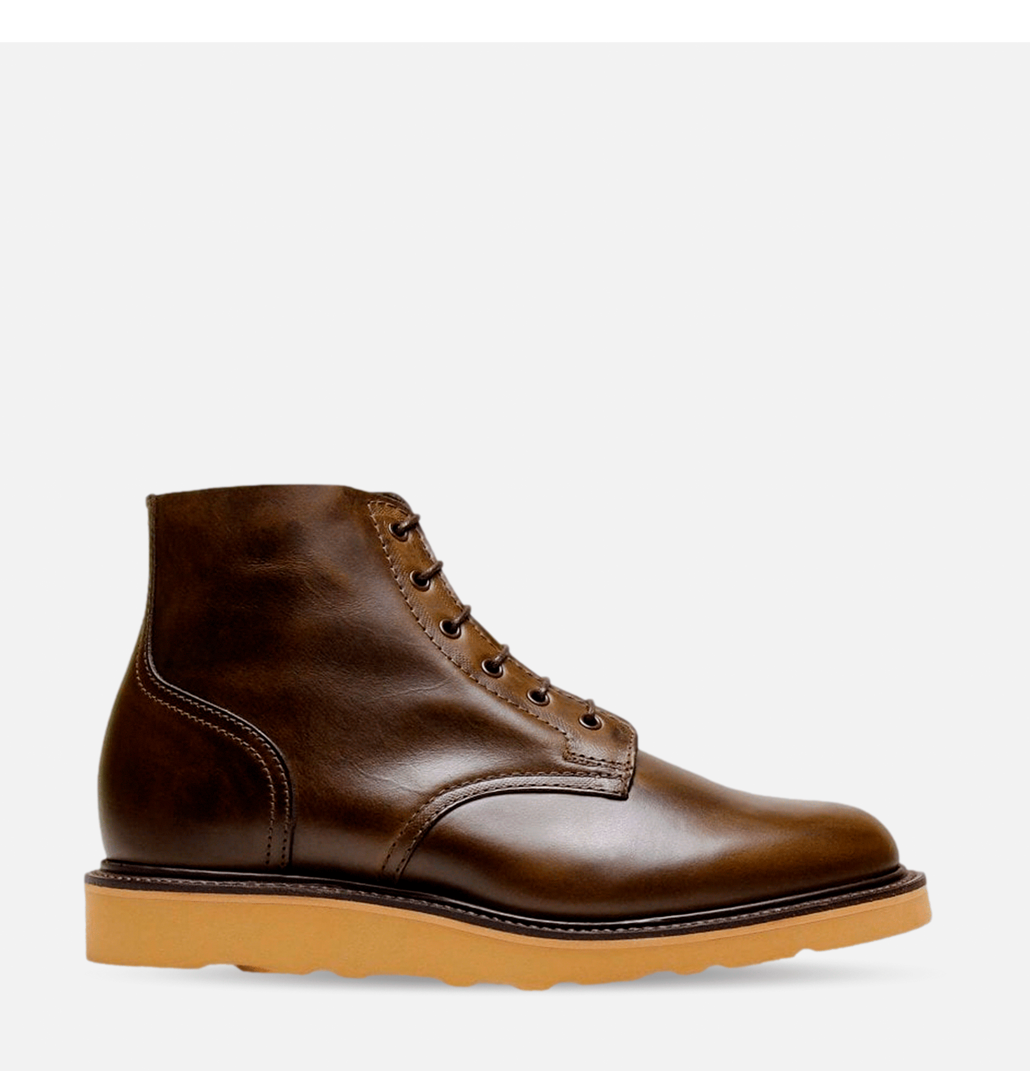 Bottes Derby Dark Brown Waxy Pull Up