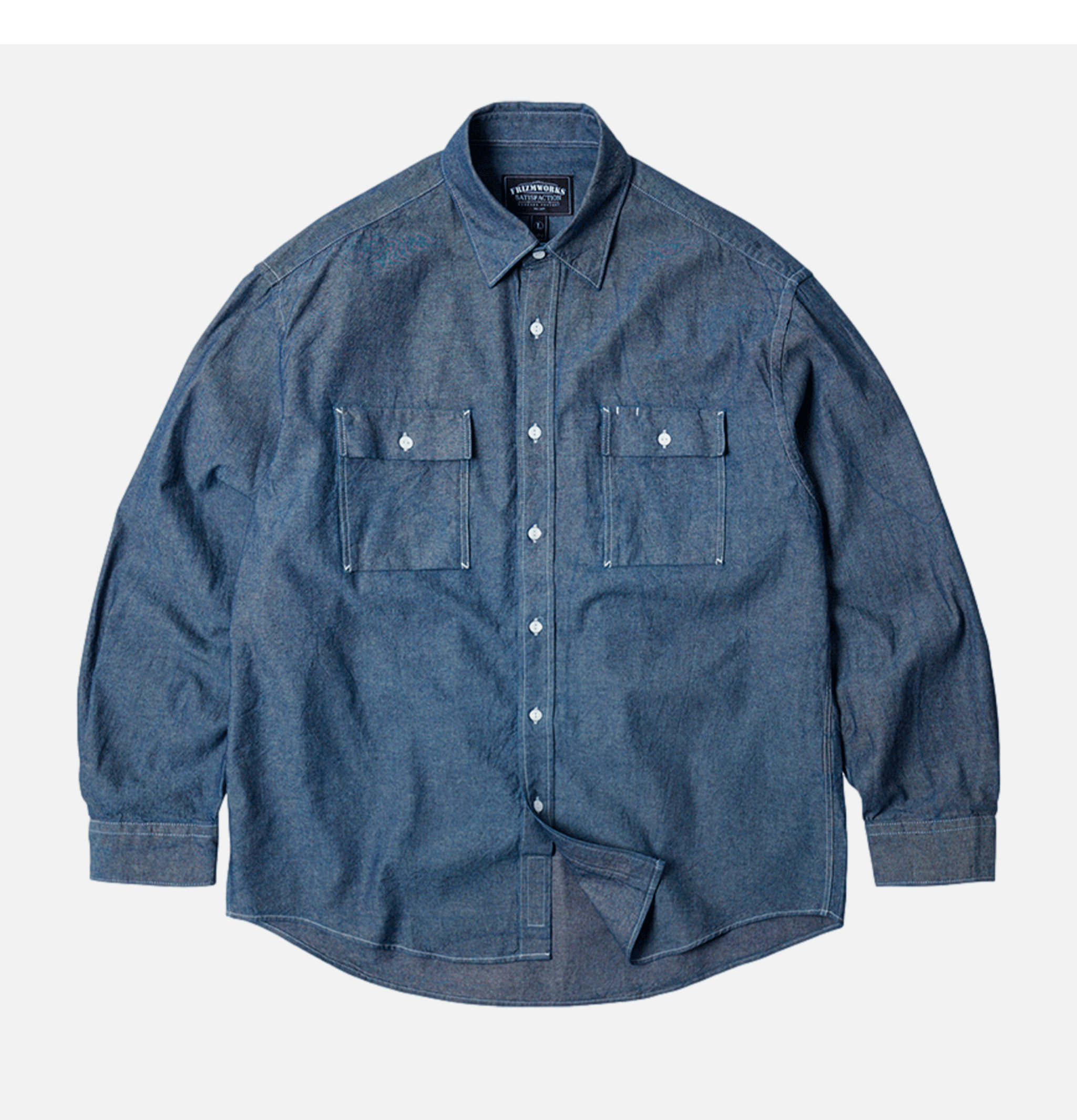 Frizmworks Chemise Cigarette Pocket Indigo