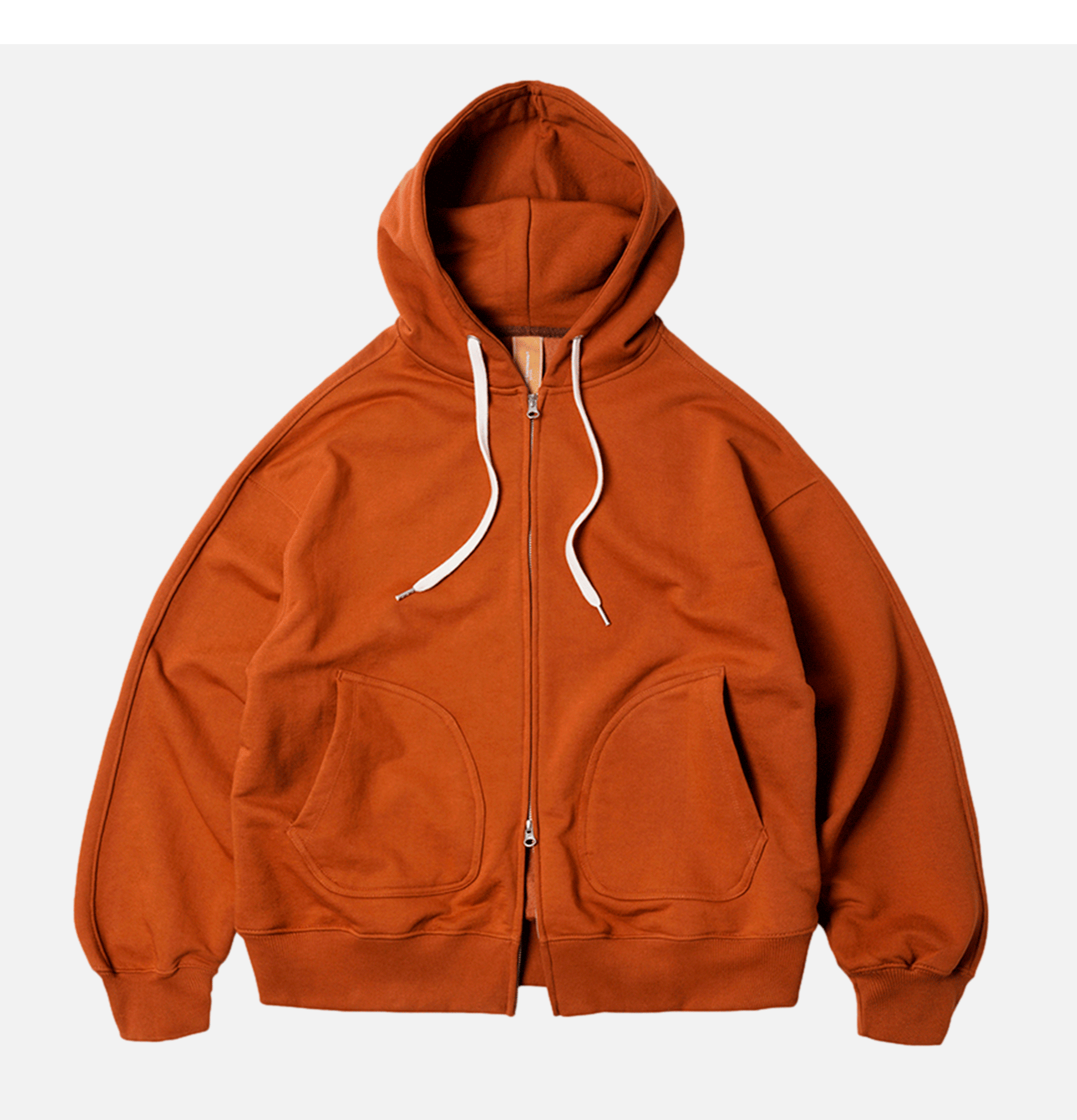 Frizmworks Og Hood Zip-up Parka Brick