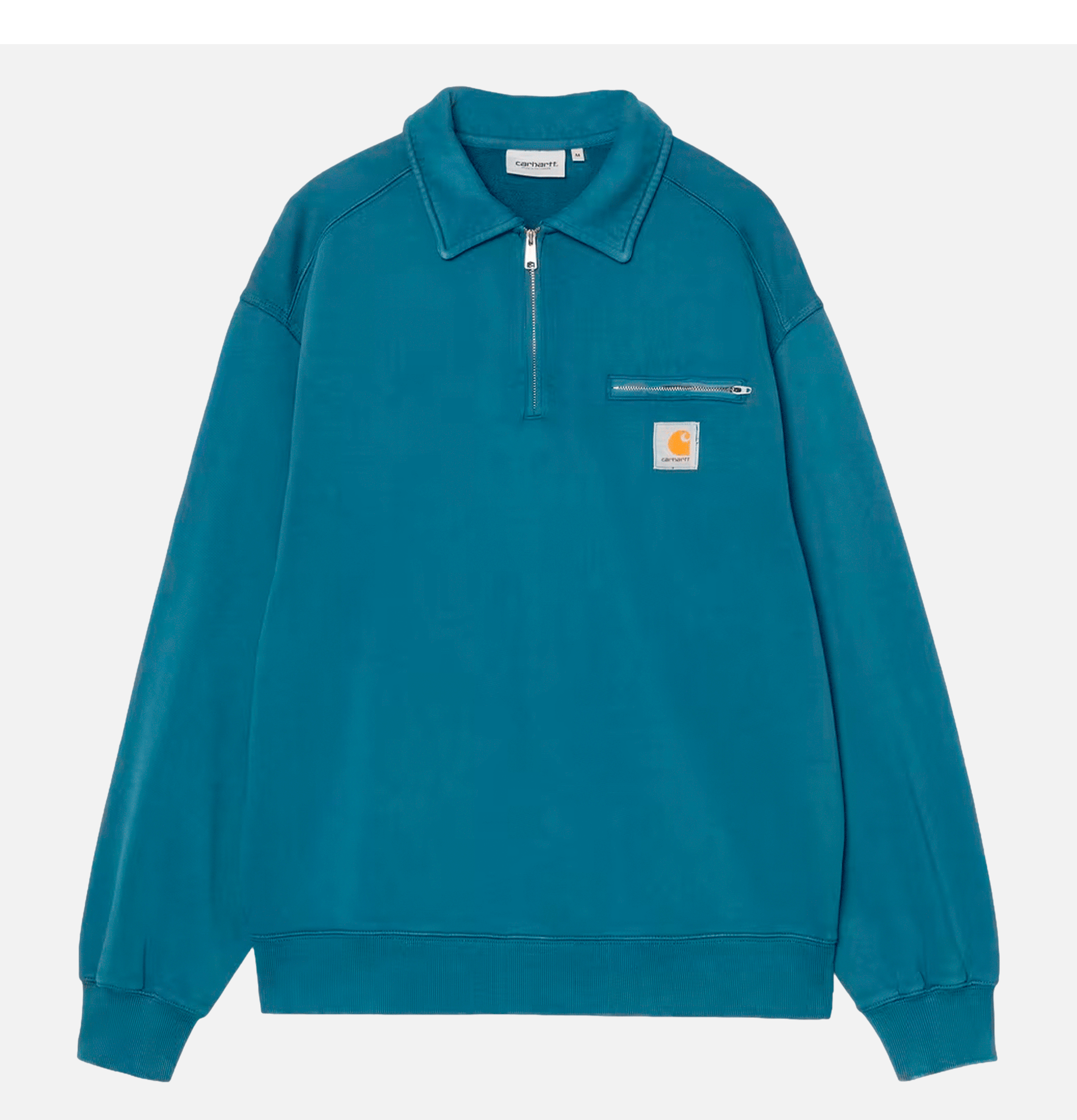 Carhartt WIP Halfzip Detroit Swt Blue River