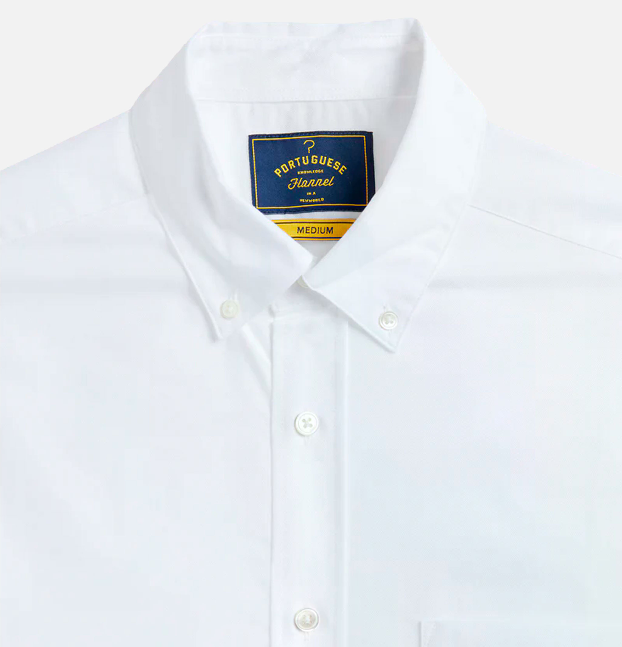 Portuguese Flannel Chemise Belavista Off White