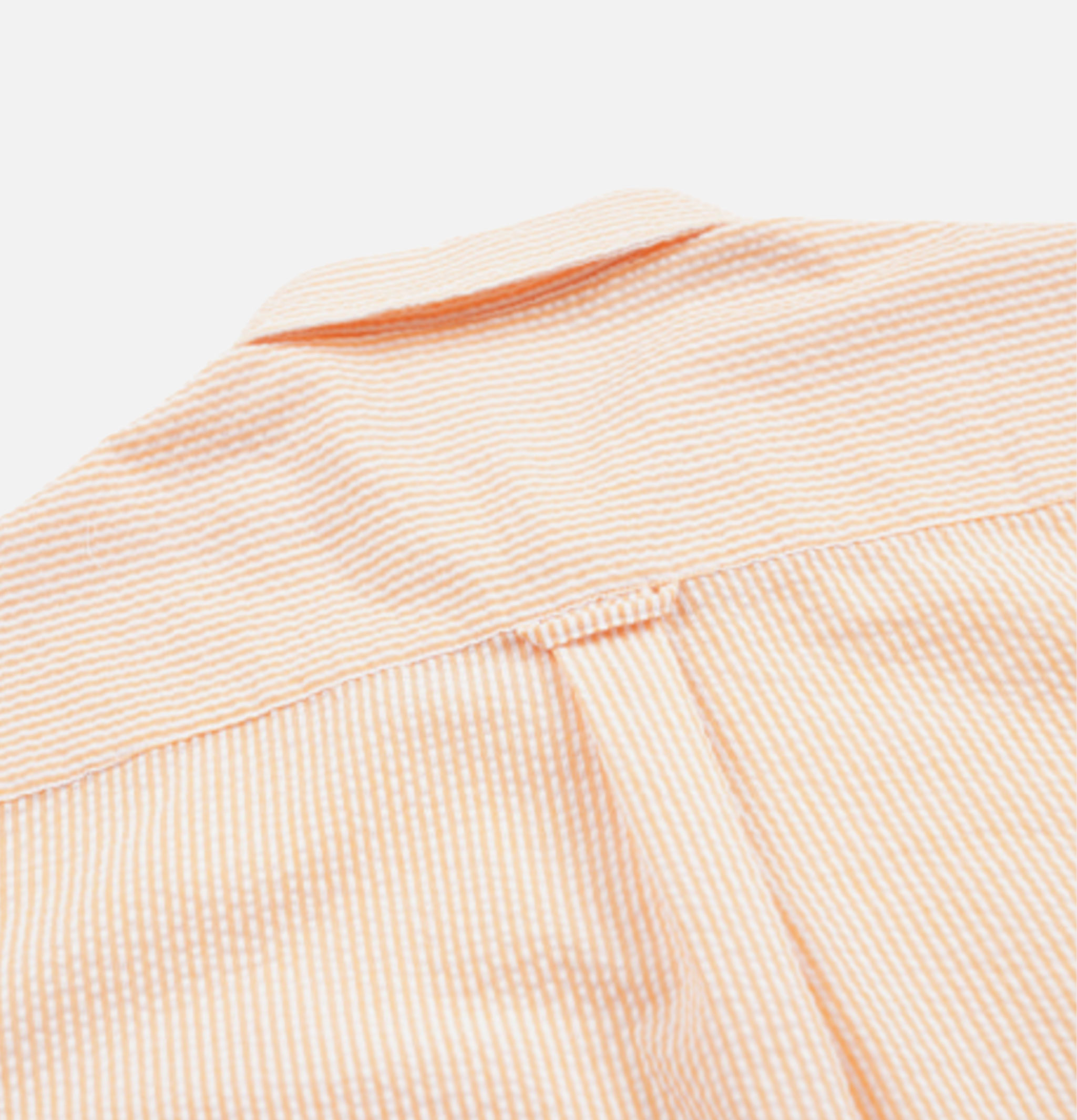 Frizmworks Chemise Og Stripe Seersucker Half Orange