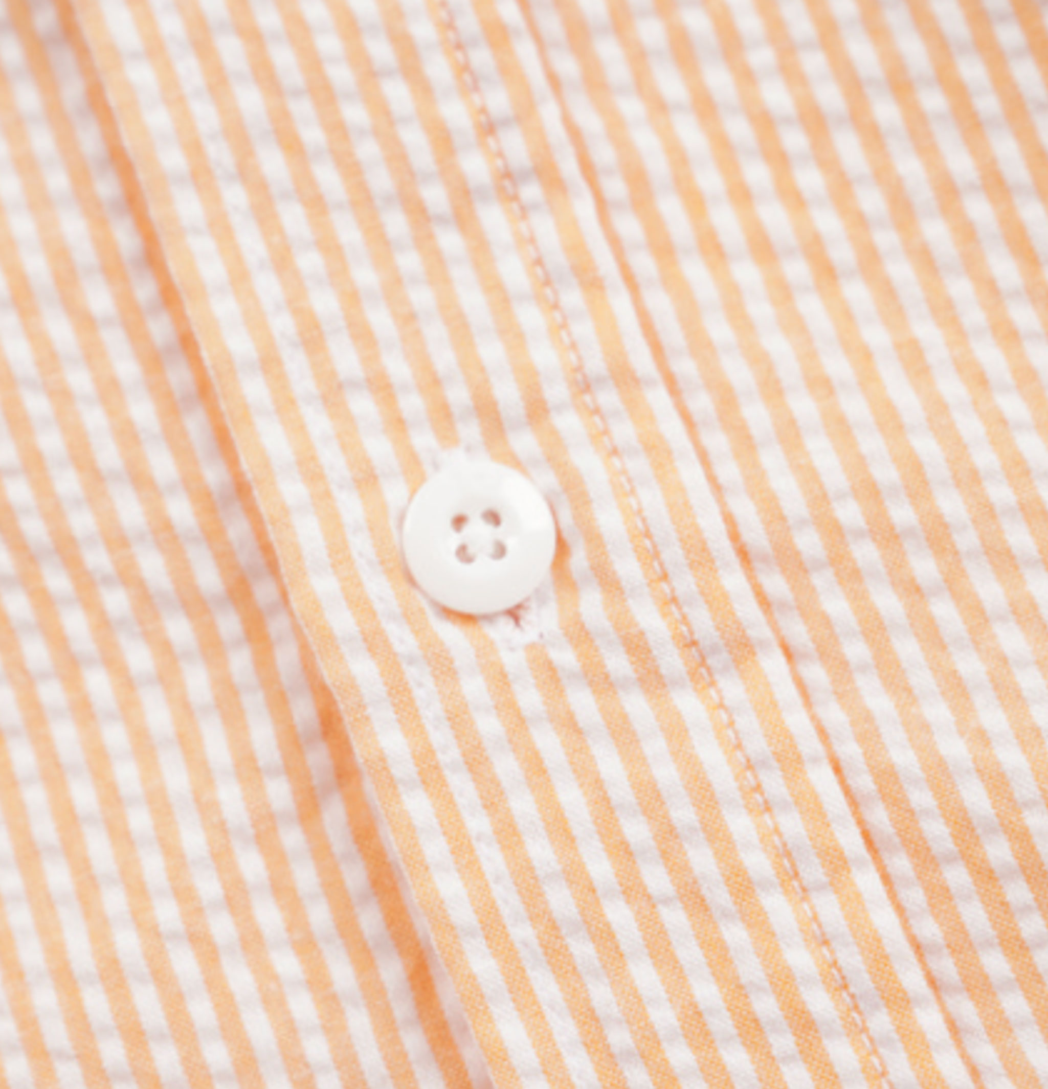 Frizmworks Chemise Og Stripe Seersucker Half Orange