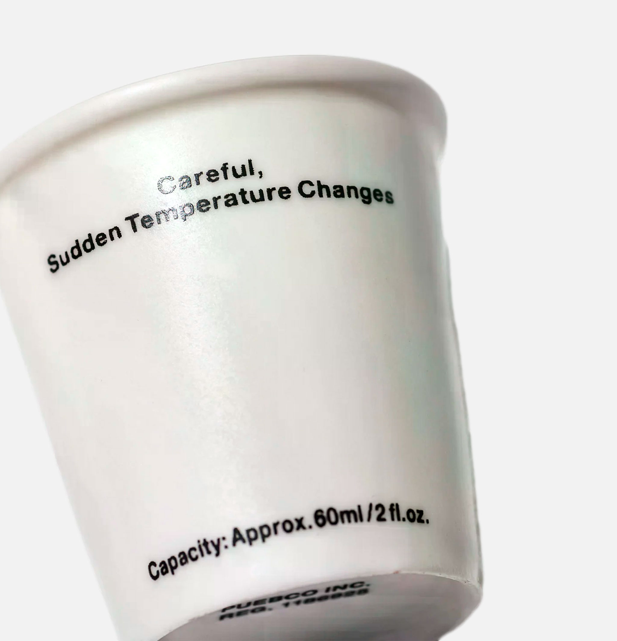 Puebco Not Paper Cup Espresso White