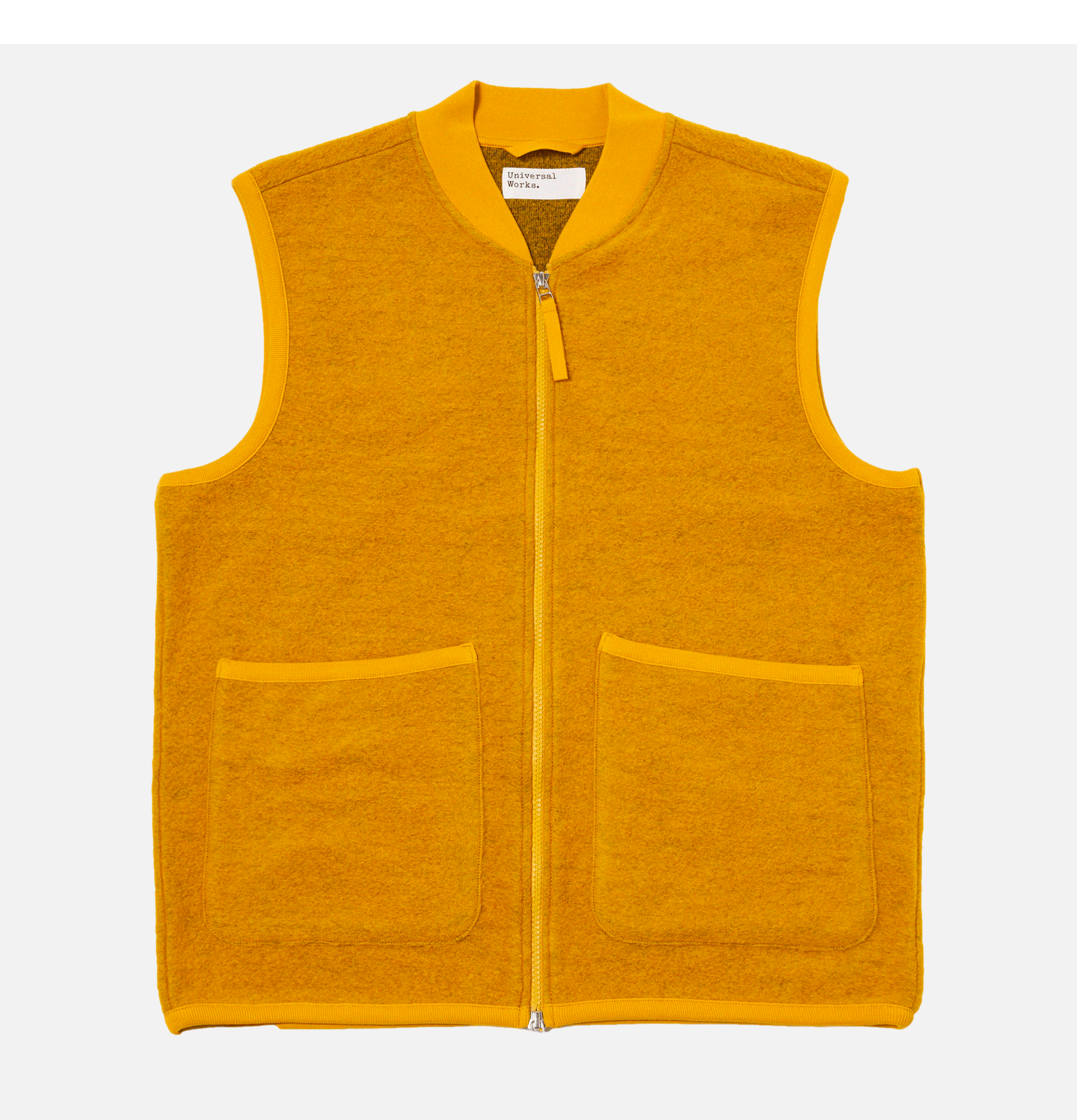 Veste Universal Works Wool Jaune