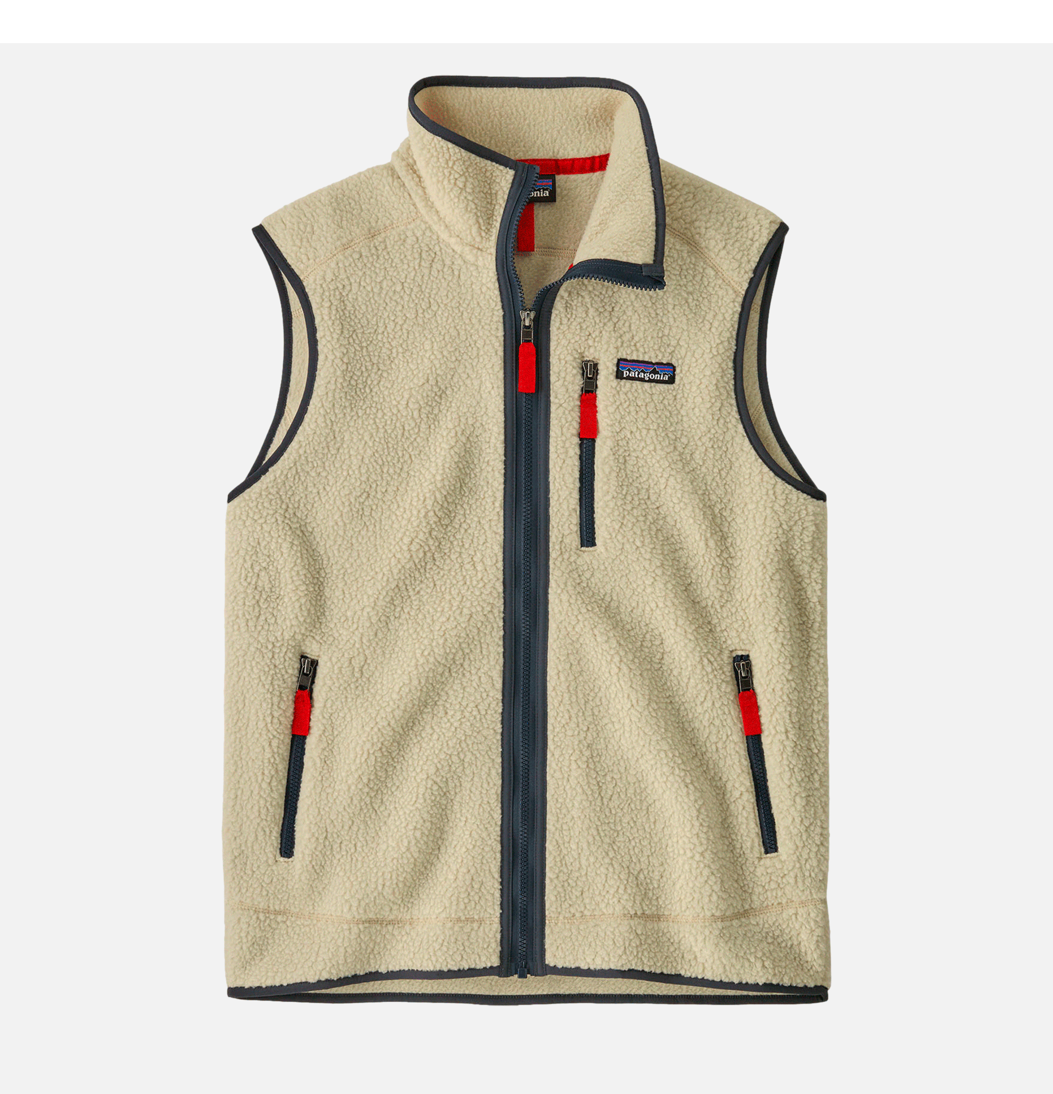 Patagonia Retro Pile Vest Pelican Smolder Blue