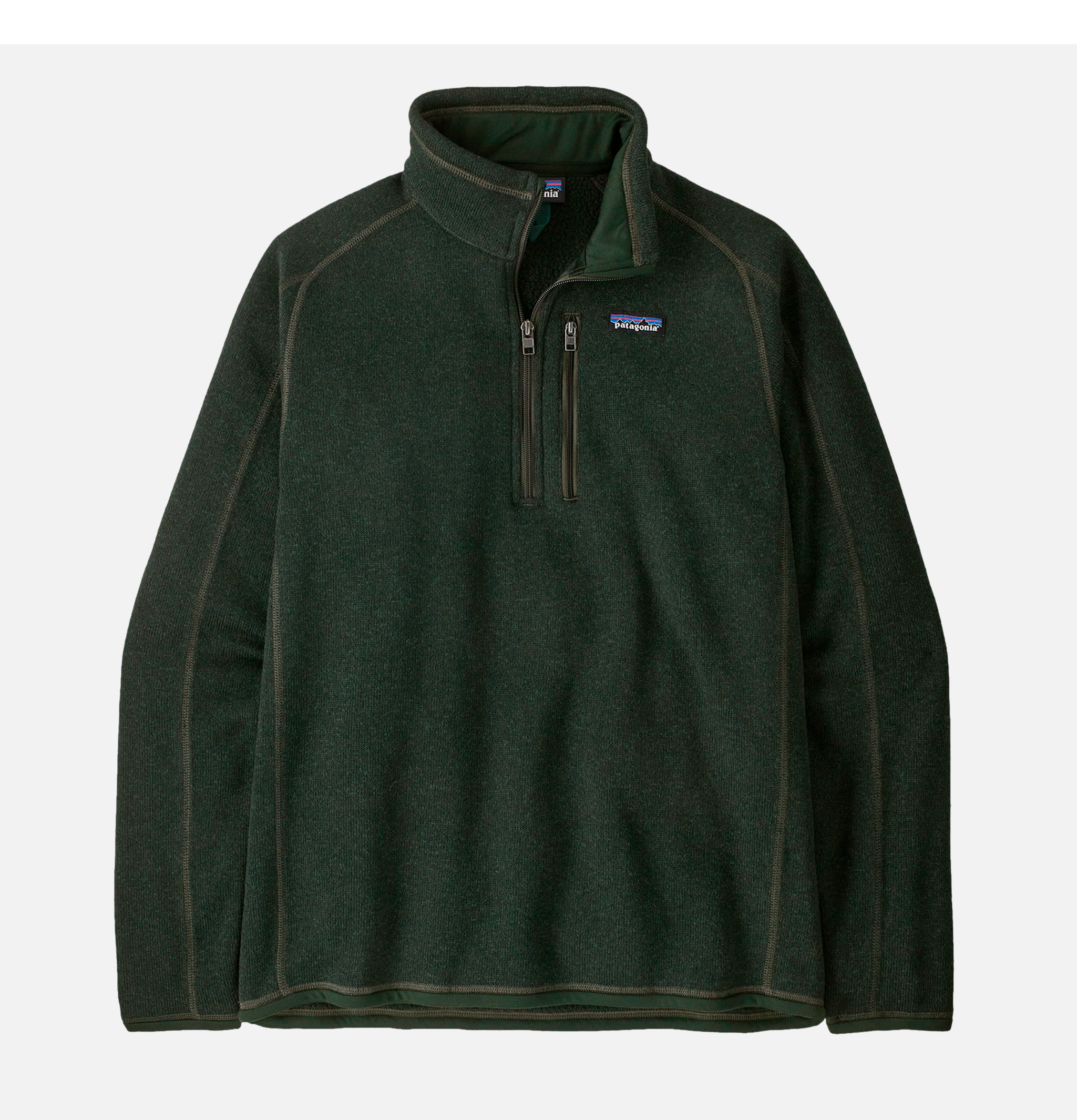 Polaire Patagonia 1/4 Zip Old Growth Green