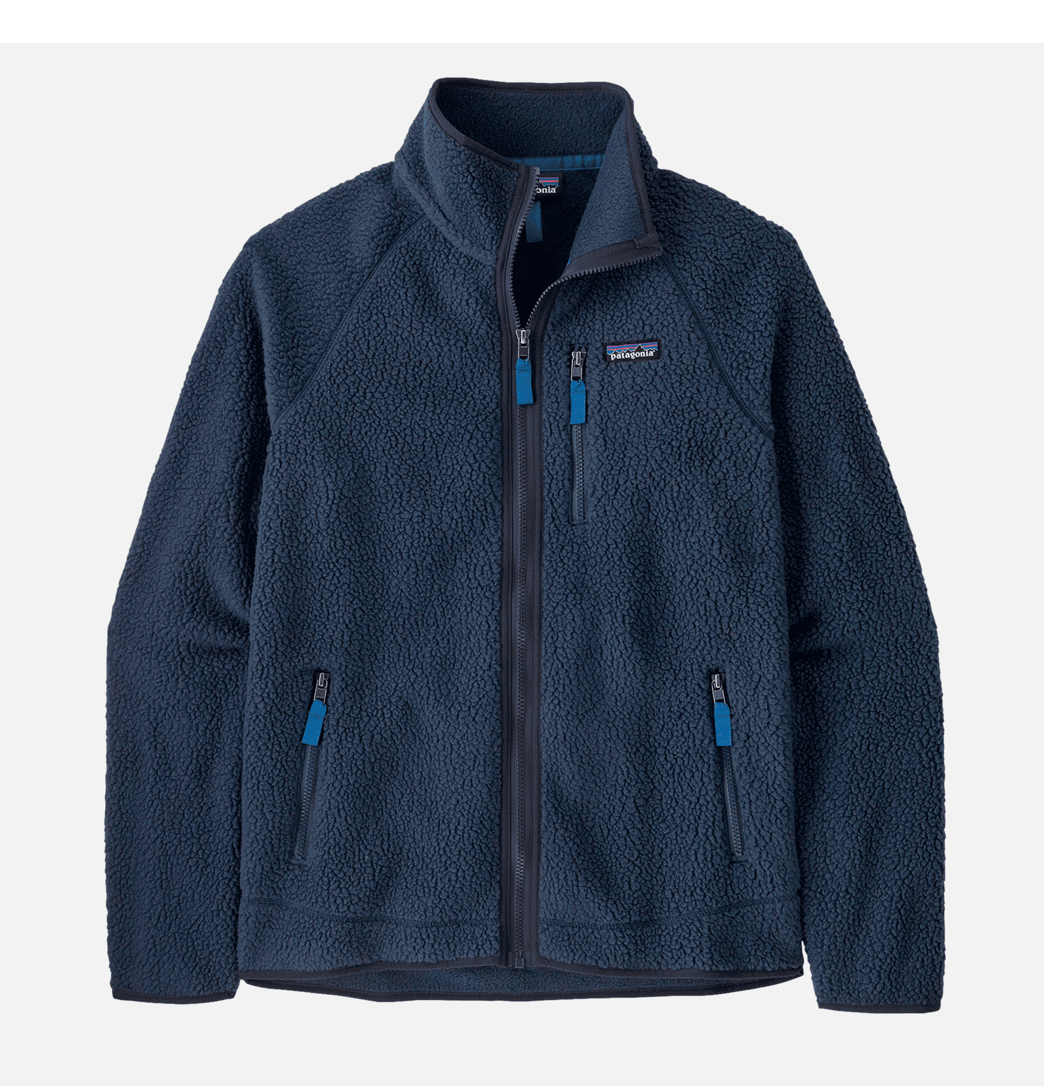 Polaire Patagonia Retro Pile Old Growth New Navy Sun