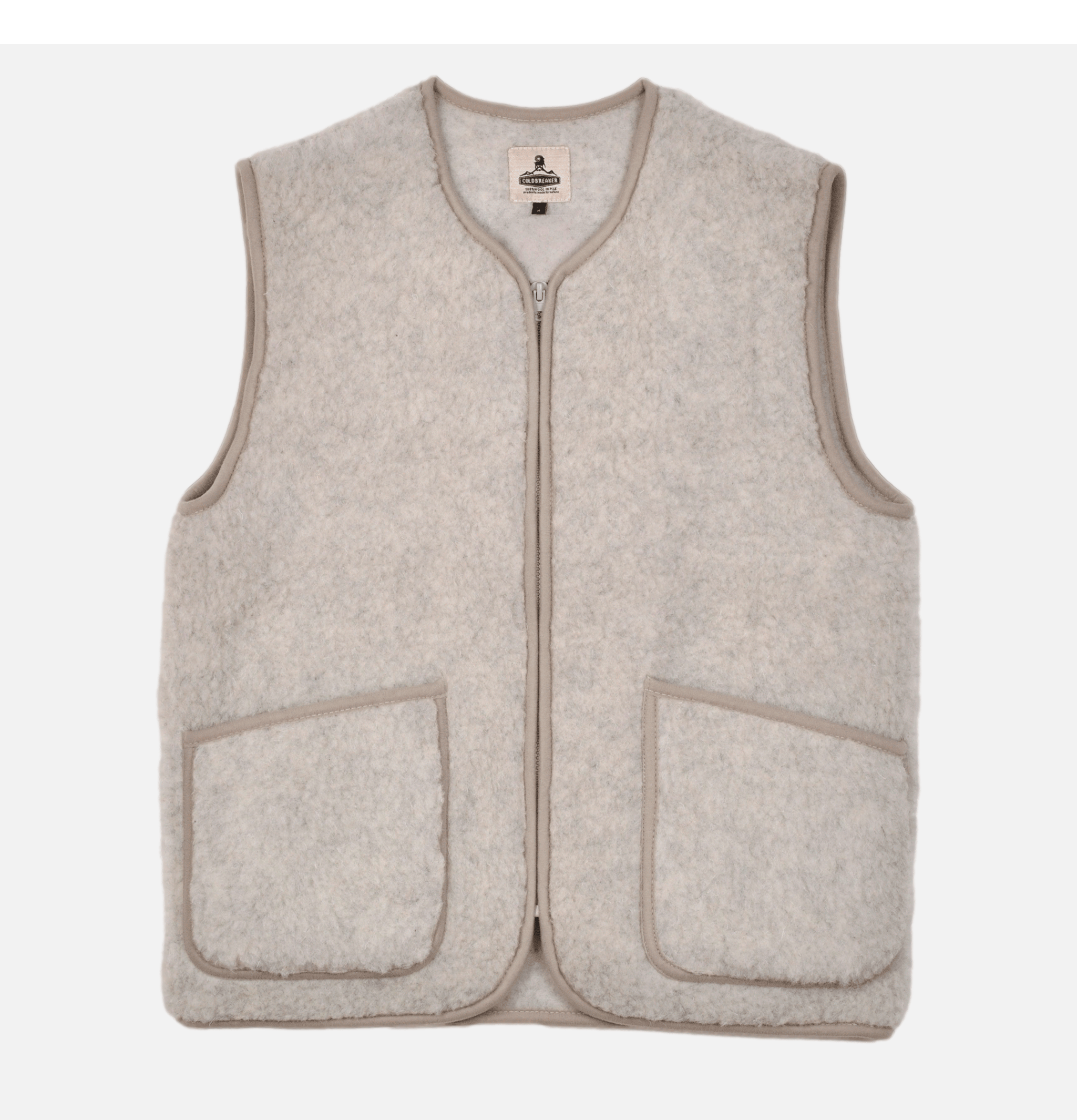 Coldbreaker Gilet Pepitco Light Grey