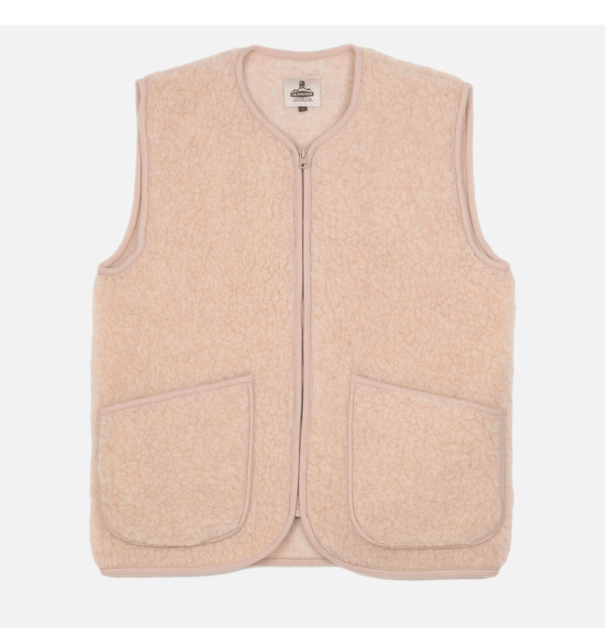 Coldbreaker Gilet Pepitco Beige
