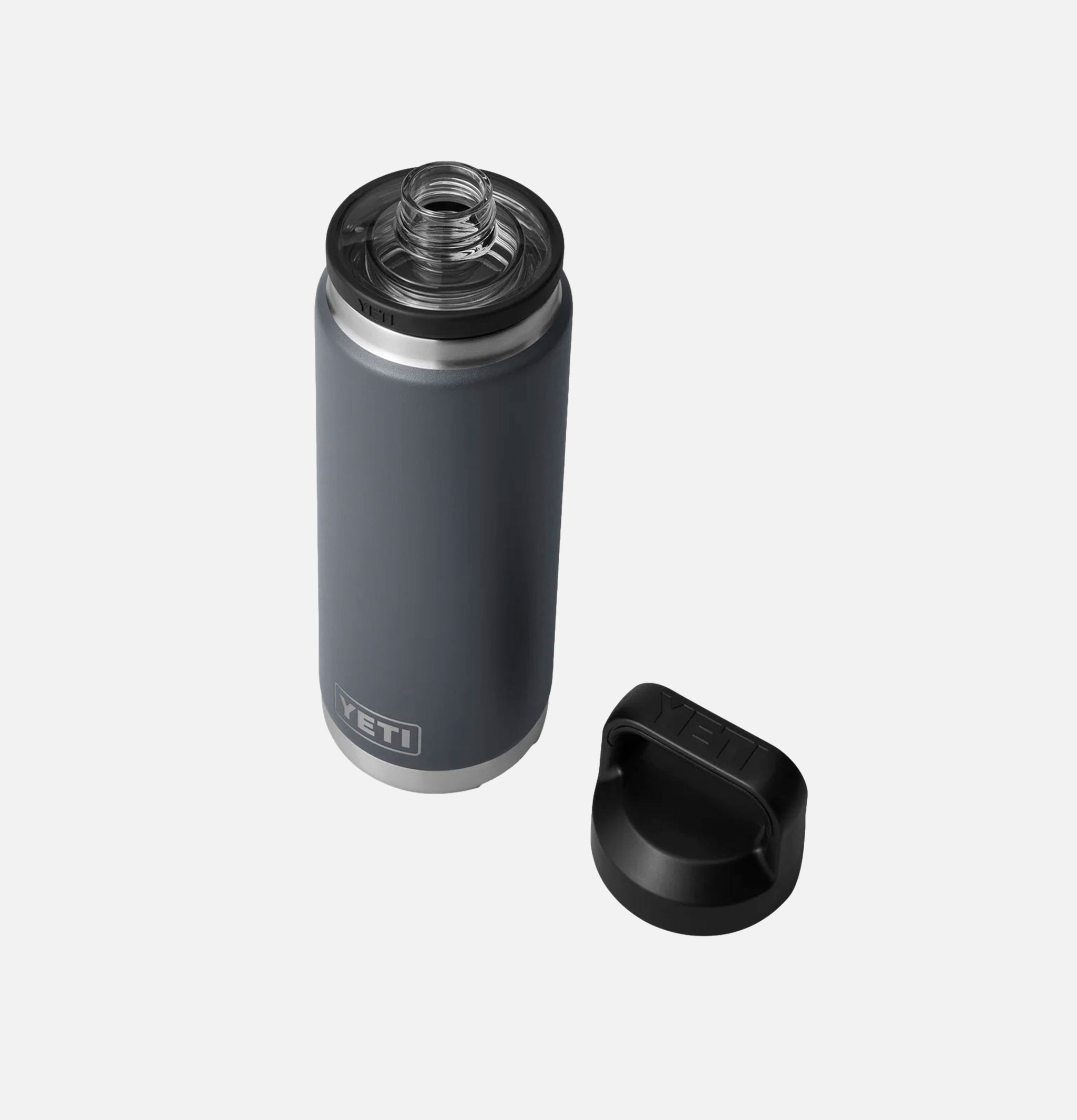 Yeti Rambler Bottle Chug 26oz Charcoal