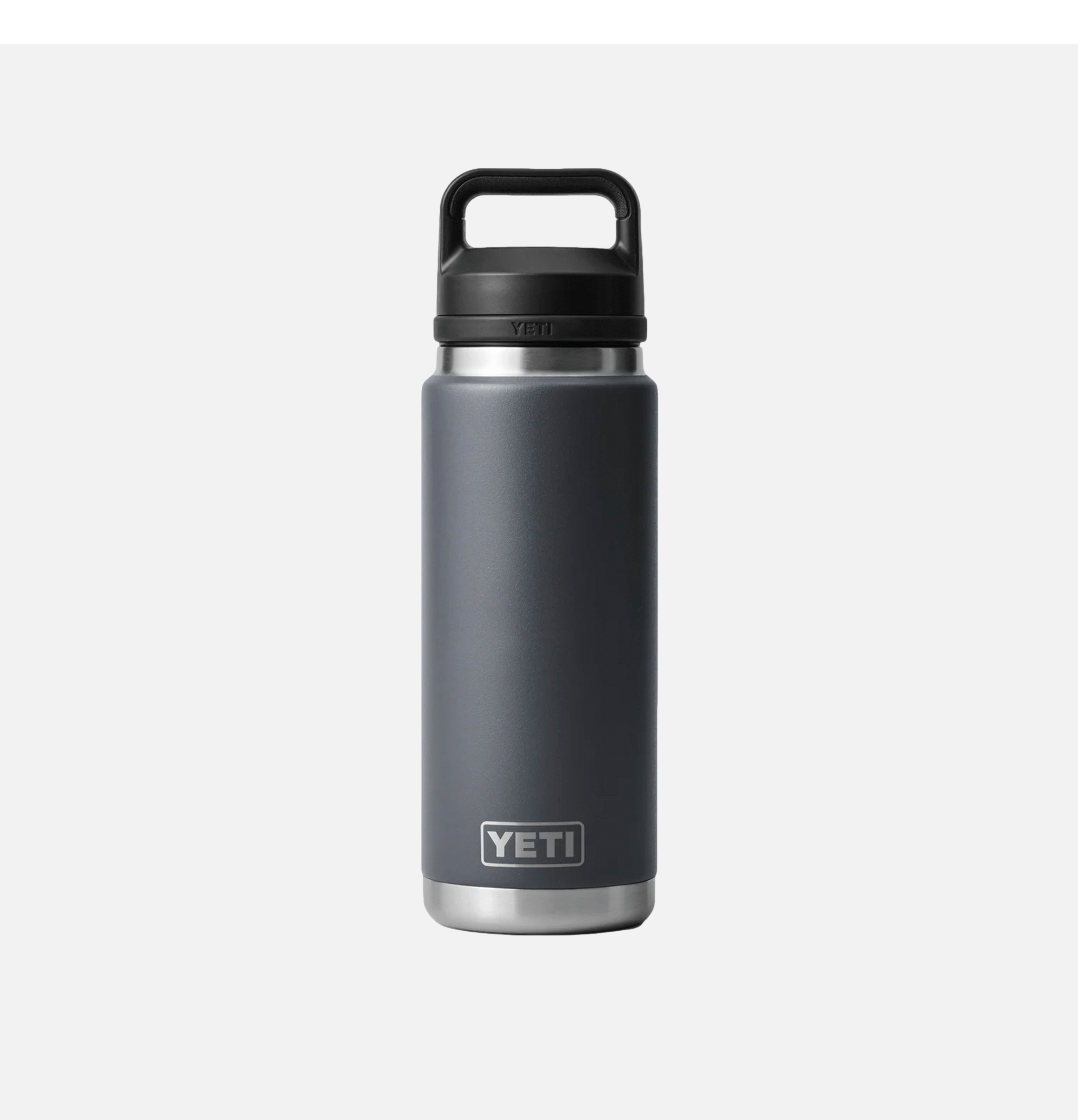 Yeti Rambler Bottle Chug 26oz Charcoal