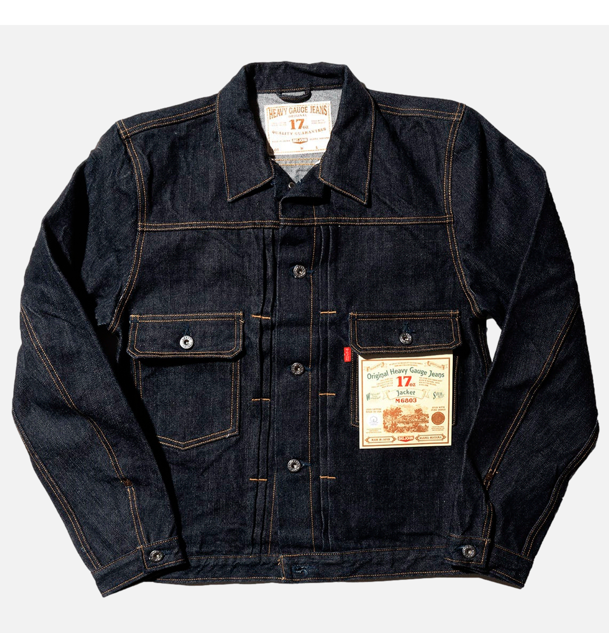 Big John Type 2 Jacket 17oz Heavy Gauge