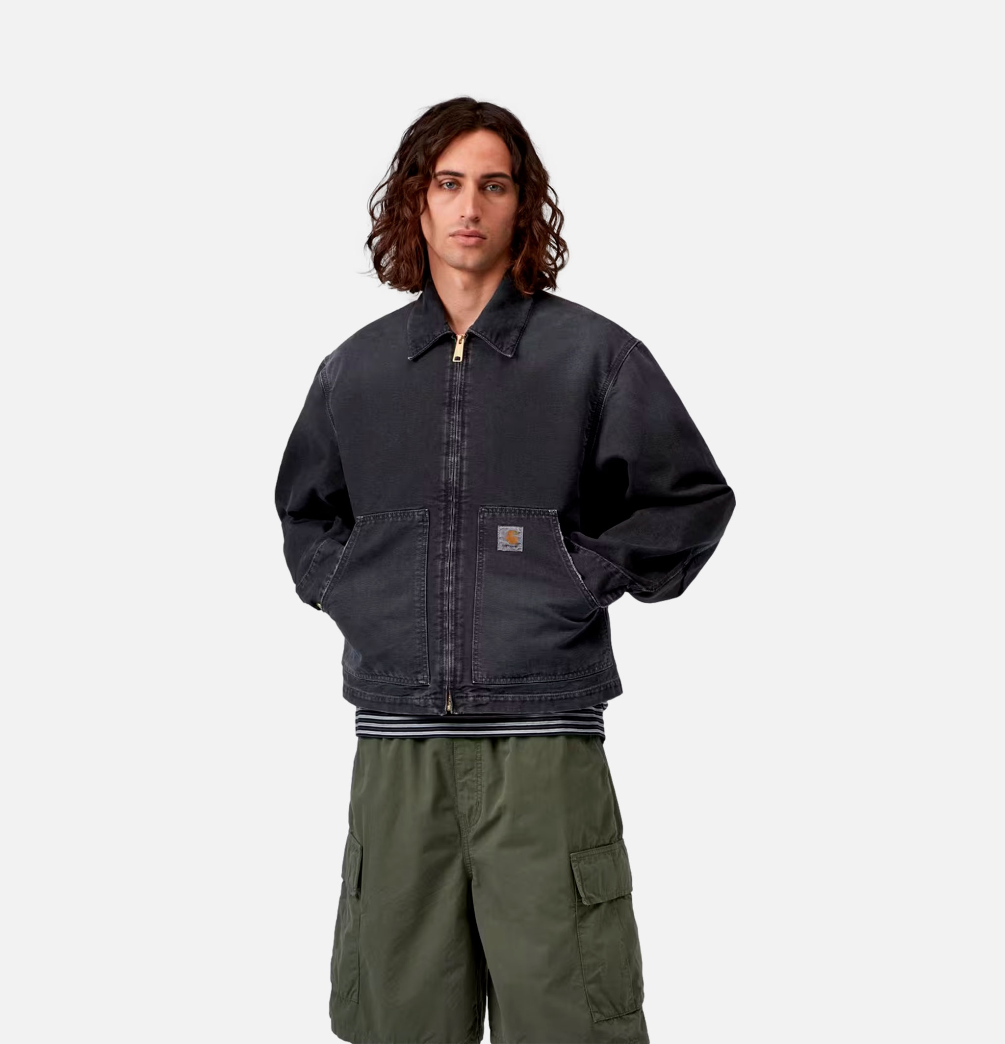 CARHARTT WIP Og Arcan Jacket Black Destroy