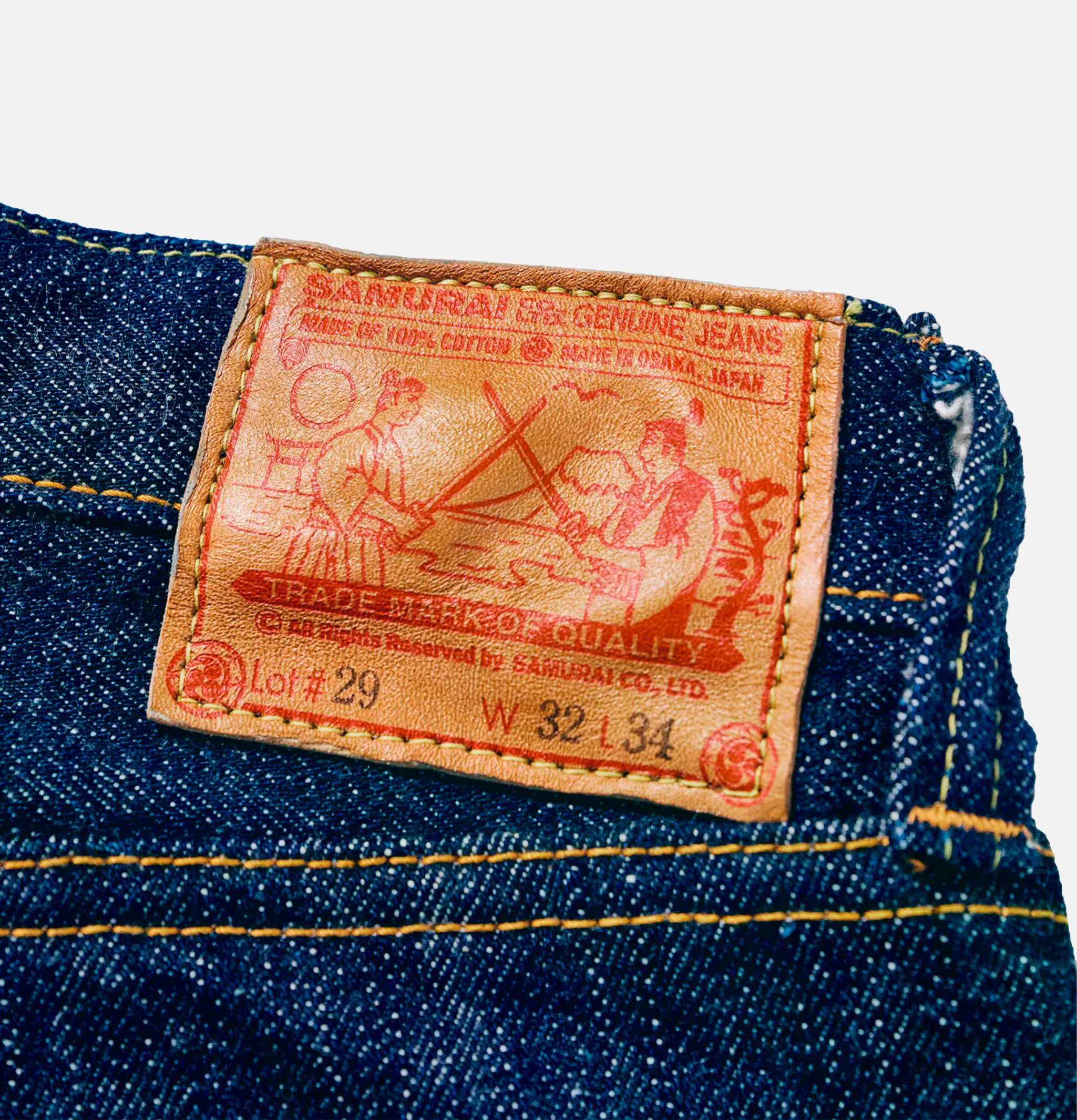 Samurai Jeans S310xx 19oz Wide Straight Indigo